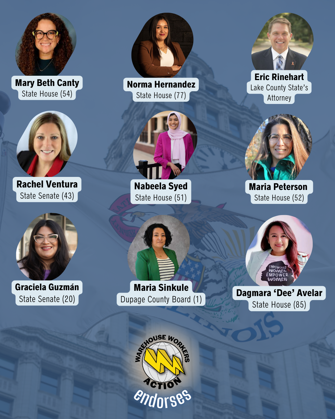 General Election Endorsements to Support Working Families