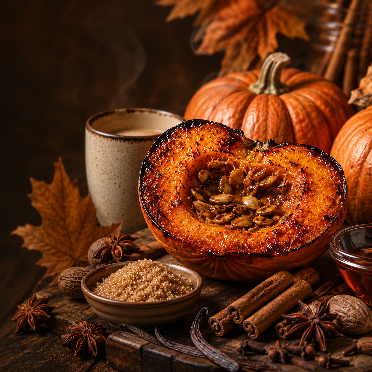 Toasted Pumpkin Spice: Warm, inviting, and filled with seasonal charm, Toasted Pumpkin Spice captures everything you love about fall. Creamy pumpkin and comforting spices blend beautifully with notes of toasted vanilla and brown sugar, creating a fra