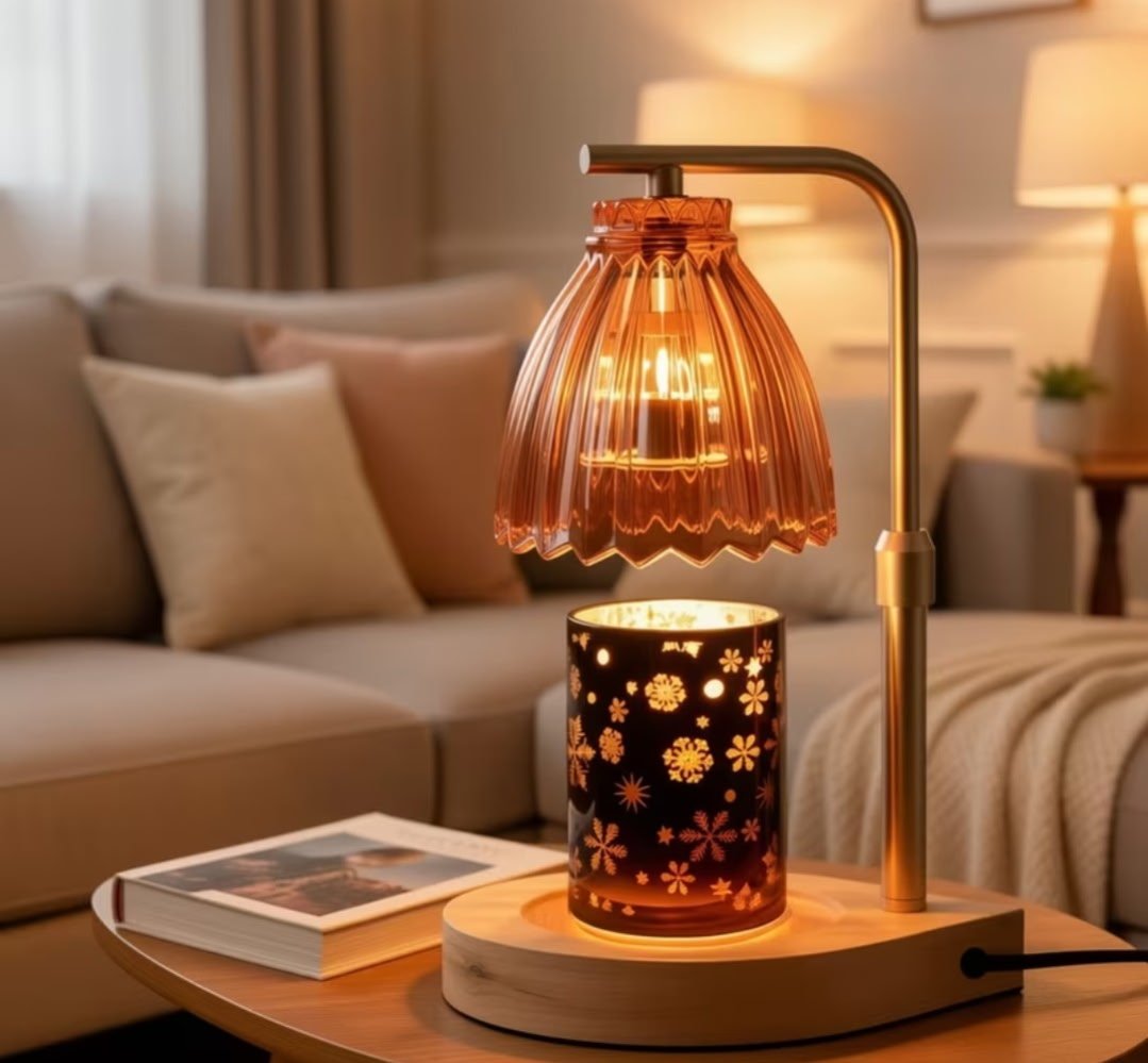 Antique Shade Candle Lamp Warmer