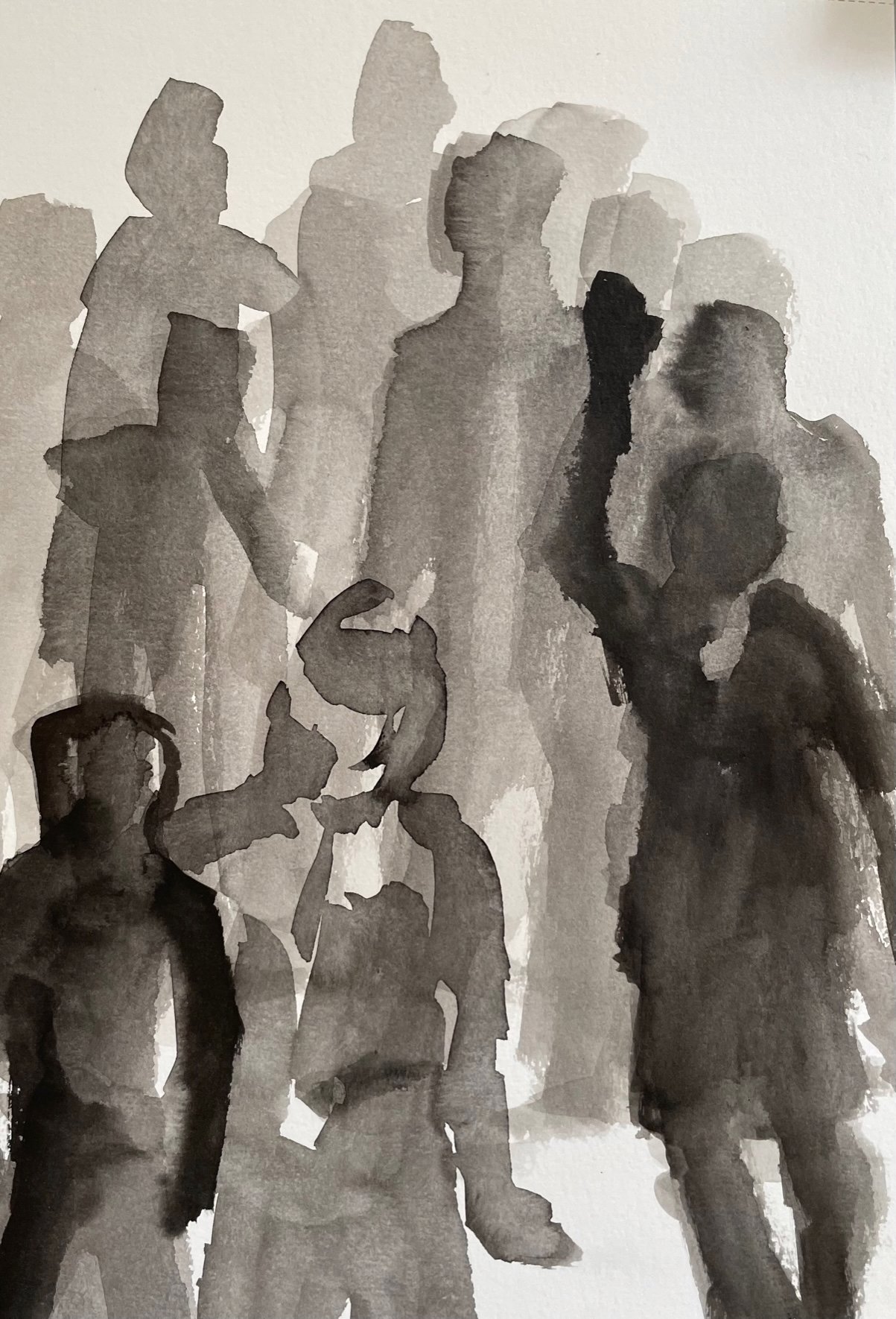 30x20, Tusche auf Papier, 2022