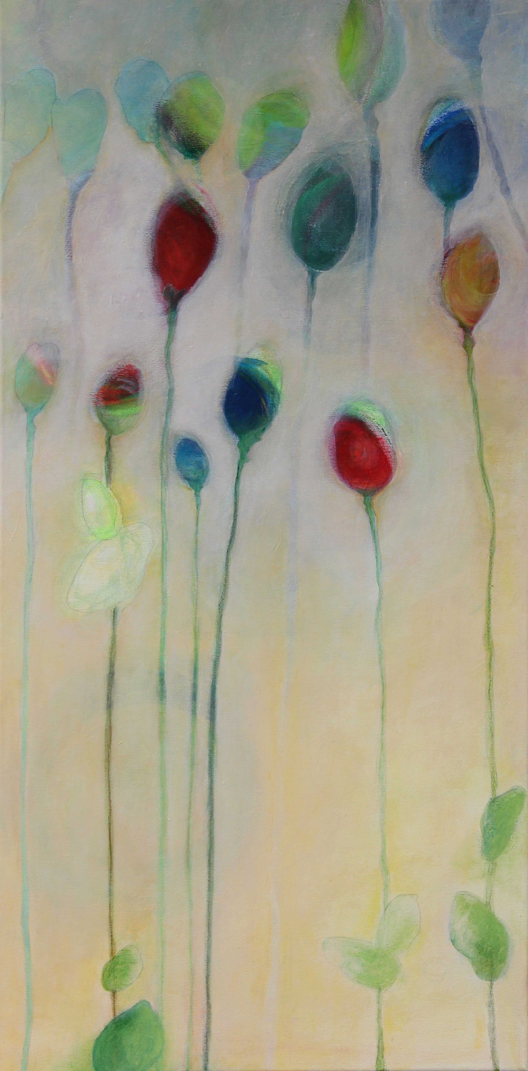 100x50, Kohle, Kreide, Graphit, Acryl auf Leinwand/2015