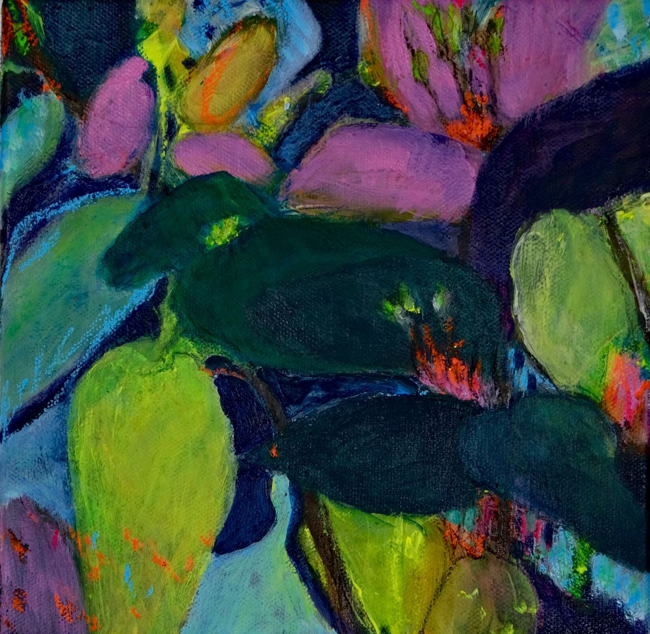20x20, Tusche, Kreide, Graphit, Acryl auf Leinwand, 2025