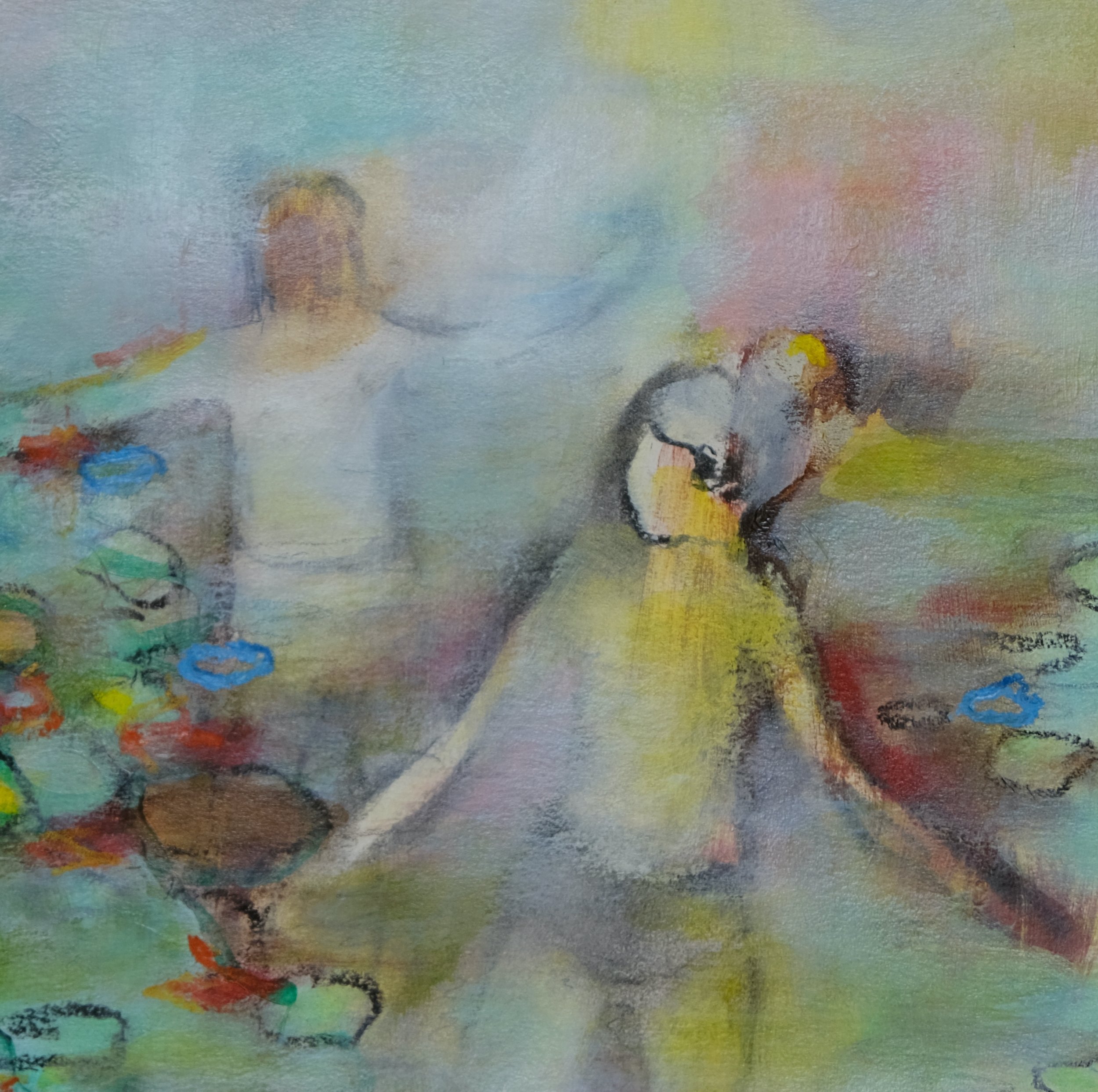 20x20, Tusche, Kreide, Graphit, Acryl auf Papier, 2021