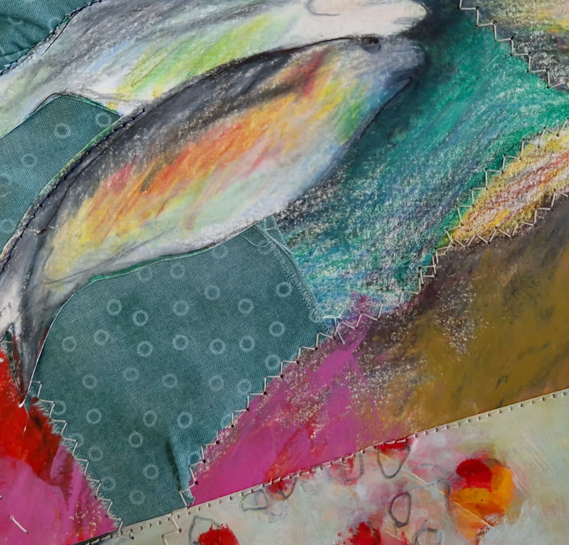 Detail, fiberart/ 2025