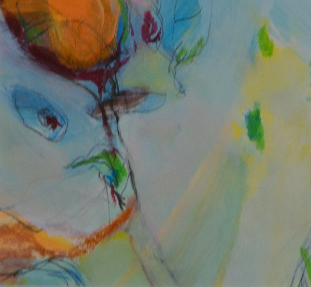 12x12, Kreide Graphit, Acryl auf Papier/ 2024