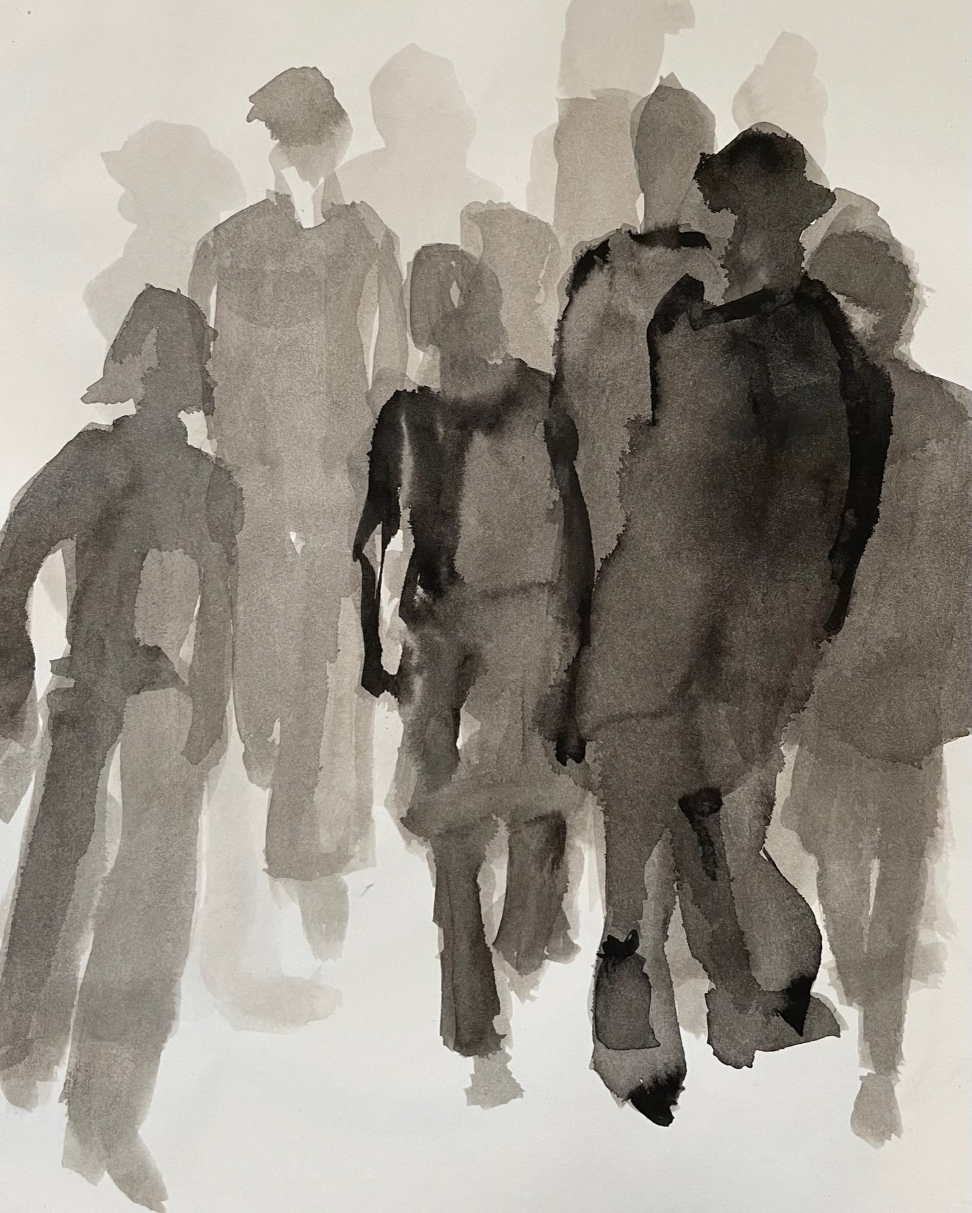 30x20, Tusche auf Papier, 2022