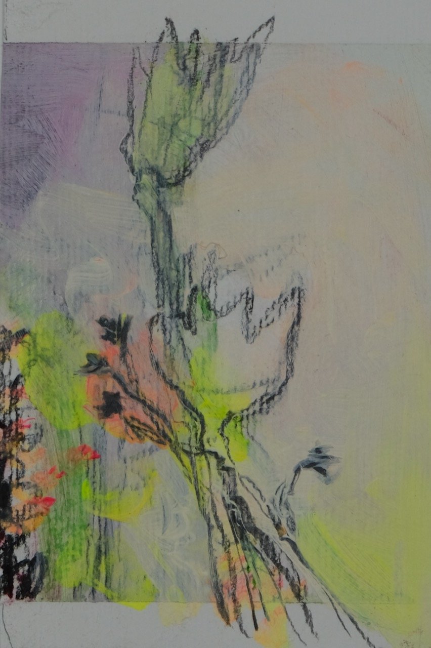 10x12, Kreide, Graphit, Acryl auf Papier/ 2024