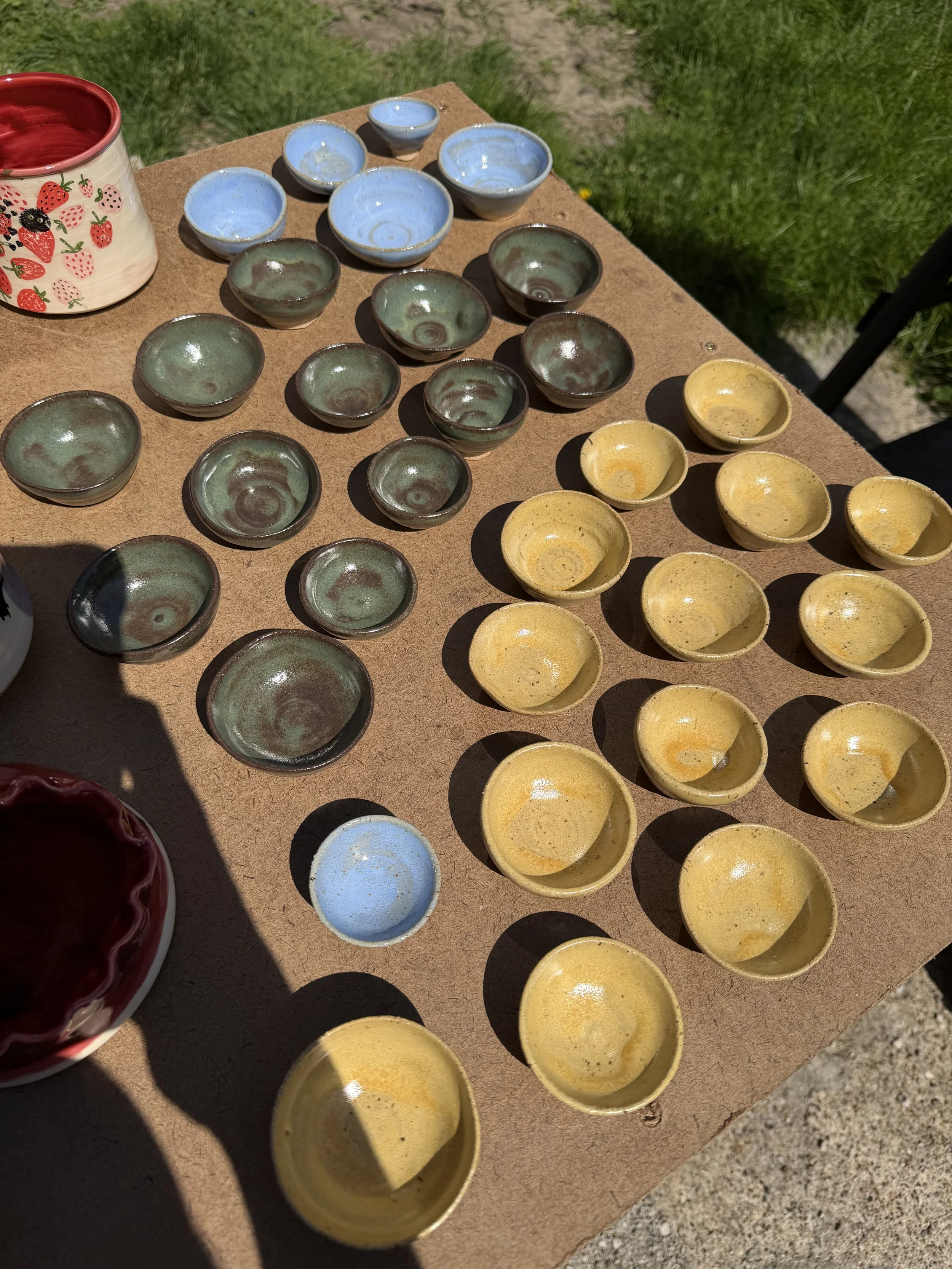 small incense bowls