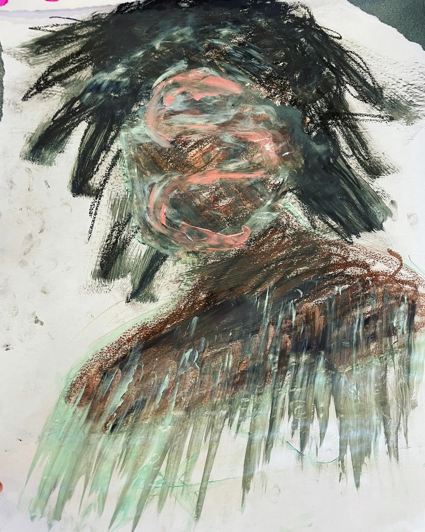 Studies of Jean-Michel Basquiat.
As we continue our celebration of Black history contributors we take a peek at some of the amazing work done by the most popular street artists of all time. 
After a car accident Jean-Michel studied the book, Gray&rsq