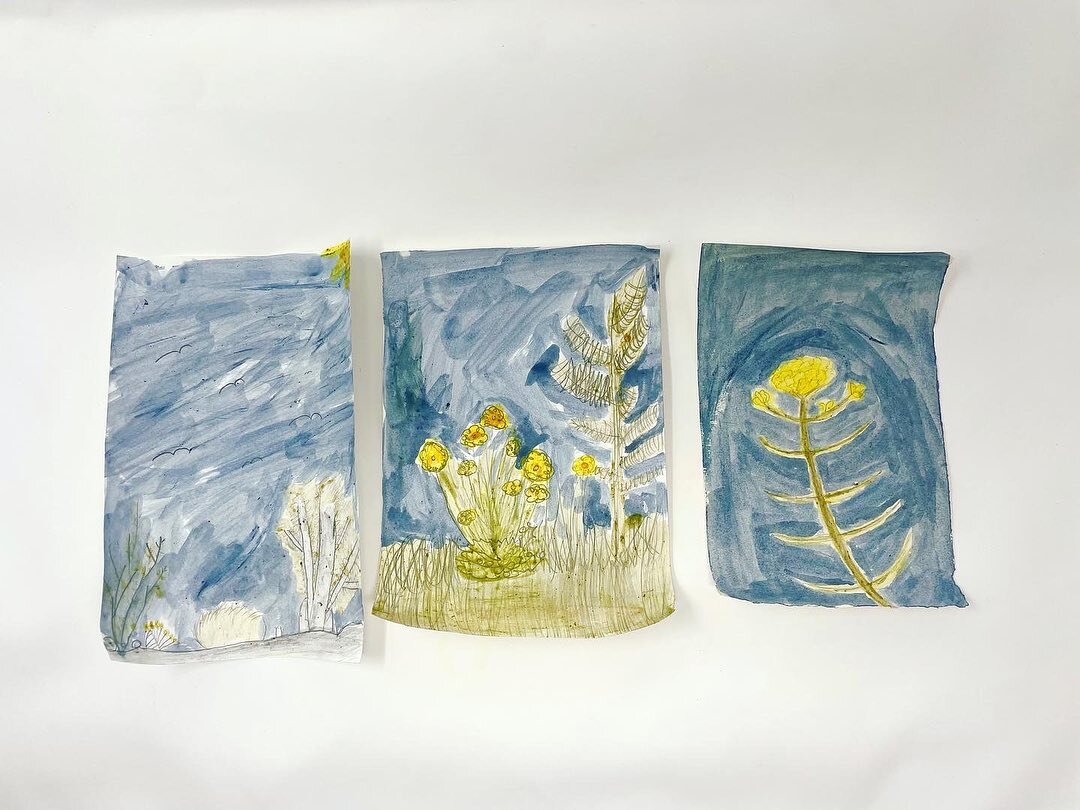 Cultivating a love for the Sonoran desert. If we want to take care of the planet we must first fall in love with her. Today we sat in a magic spot somewhere in the desert and painted what we saw in silence. The goal was to communicate in some way wit