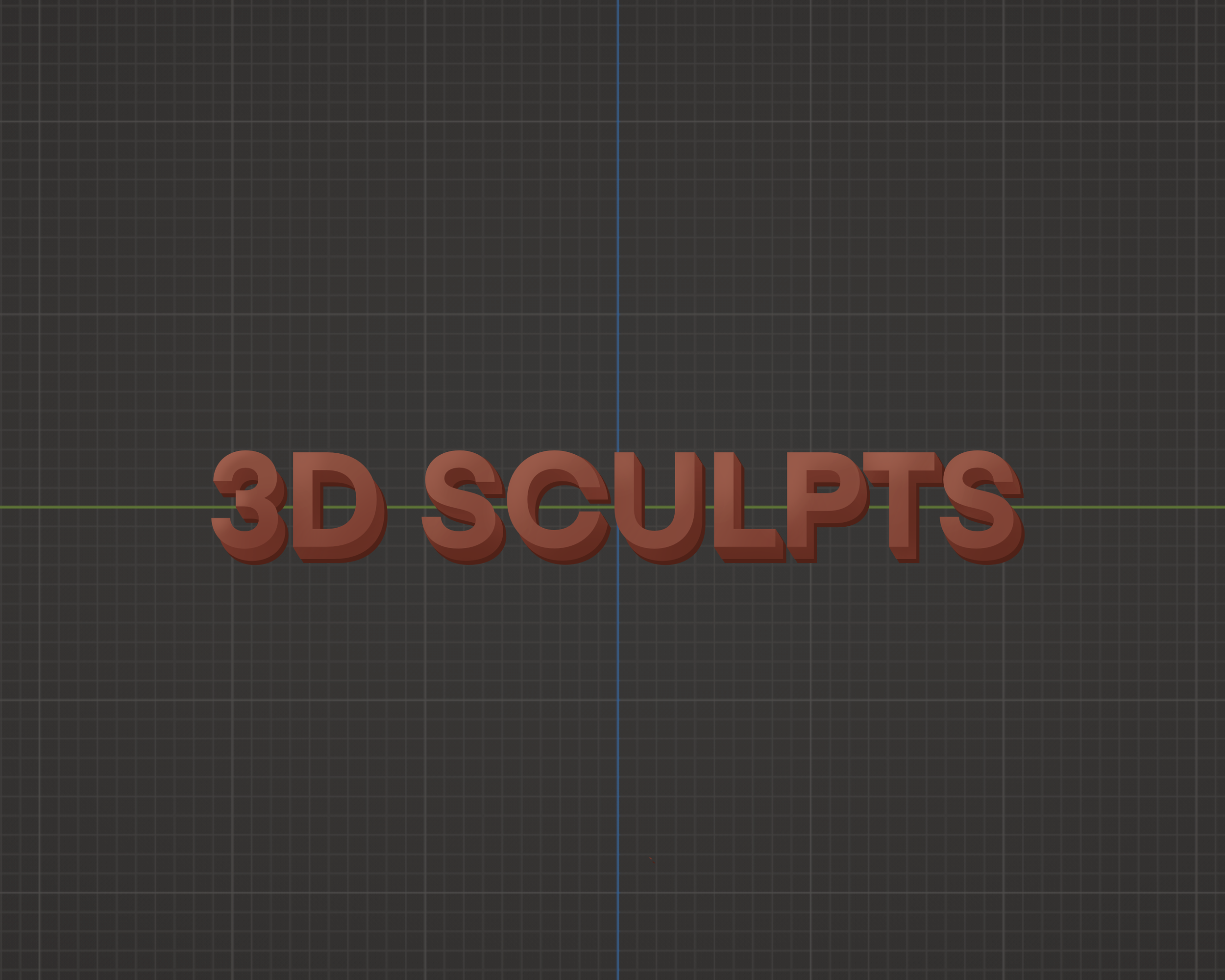 3D Sculpts