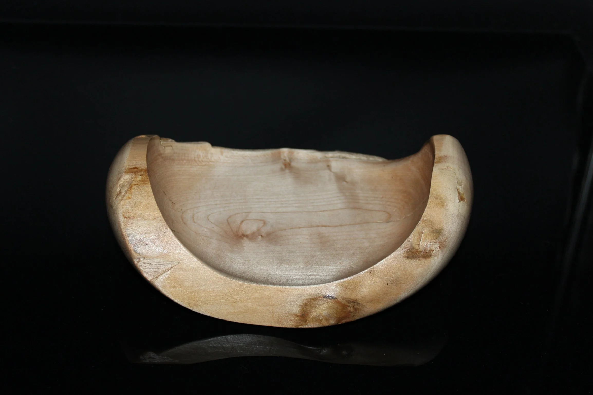 Rescued Firewood Wavey Edged Dish - Natural Edge