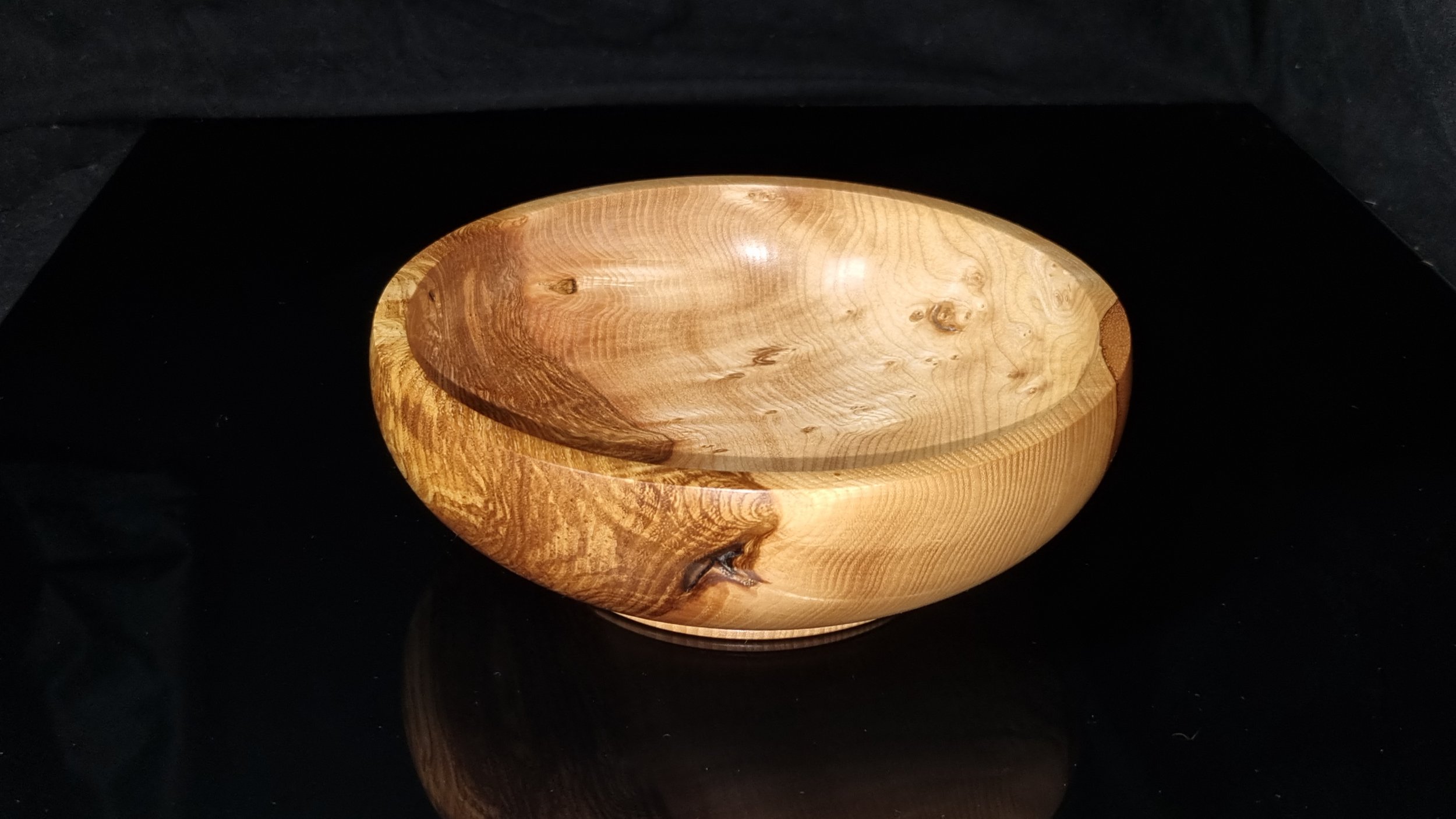 Two-Tone Elm Bowl