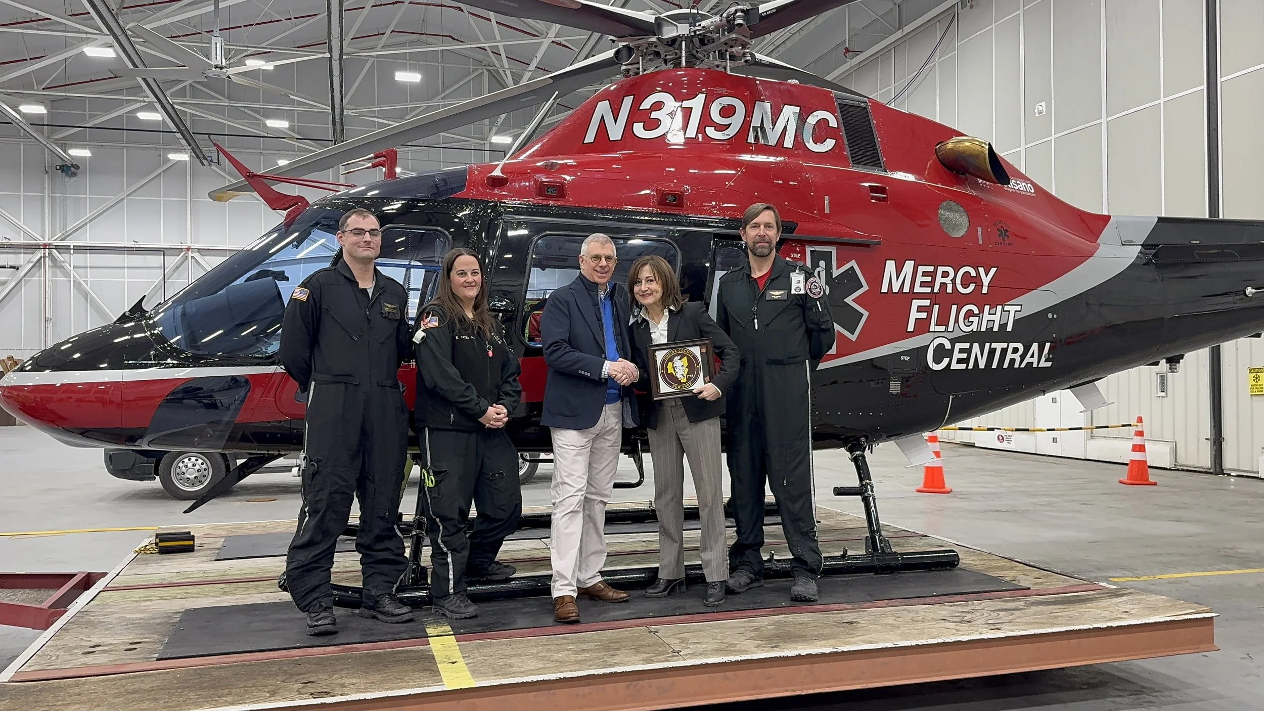  Mercy Flight Central to Mark 10 Years of Service in Oneida County This June