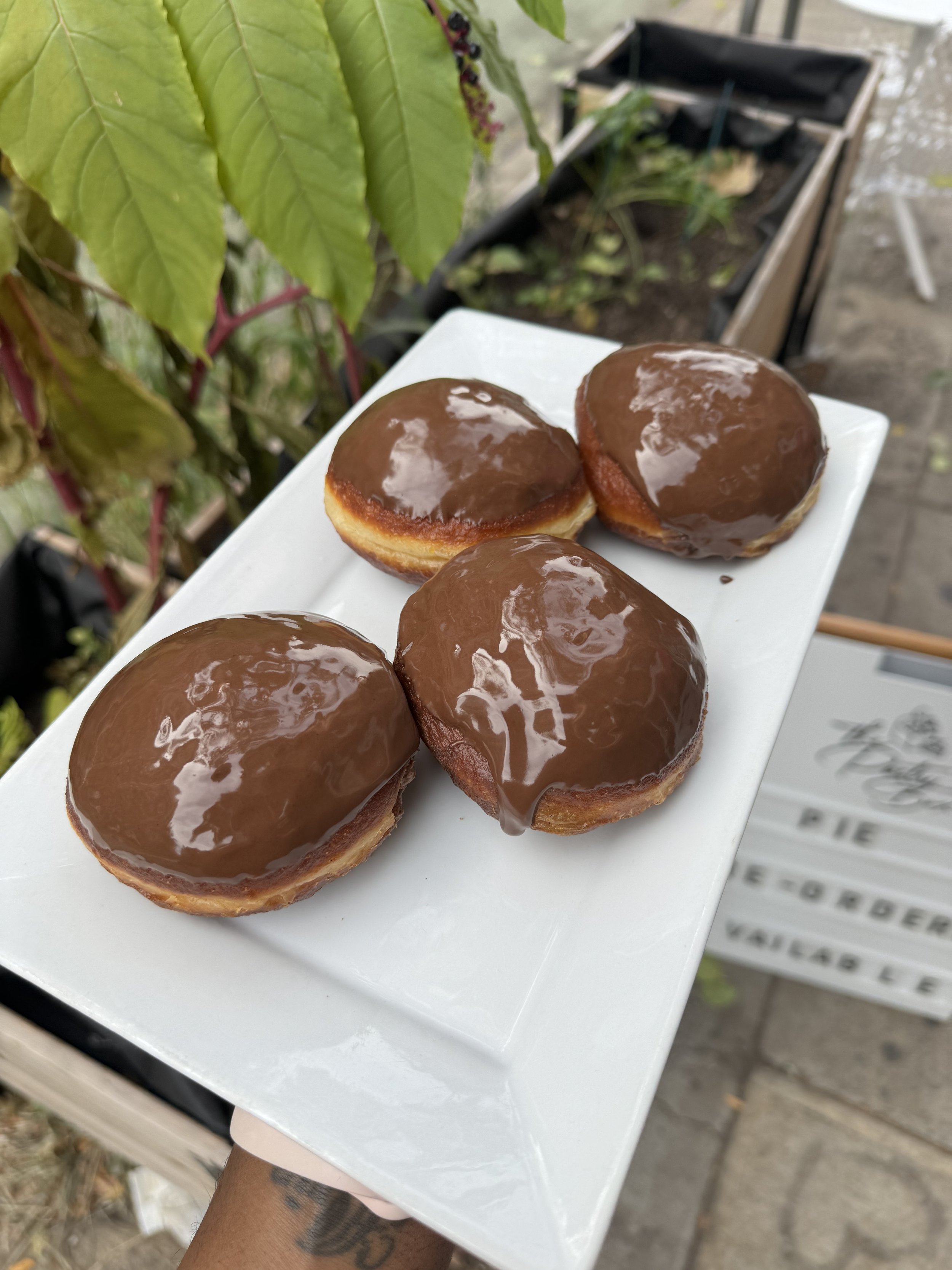 Chocolate Mousse Doughnuts