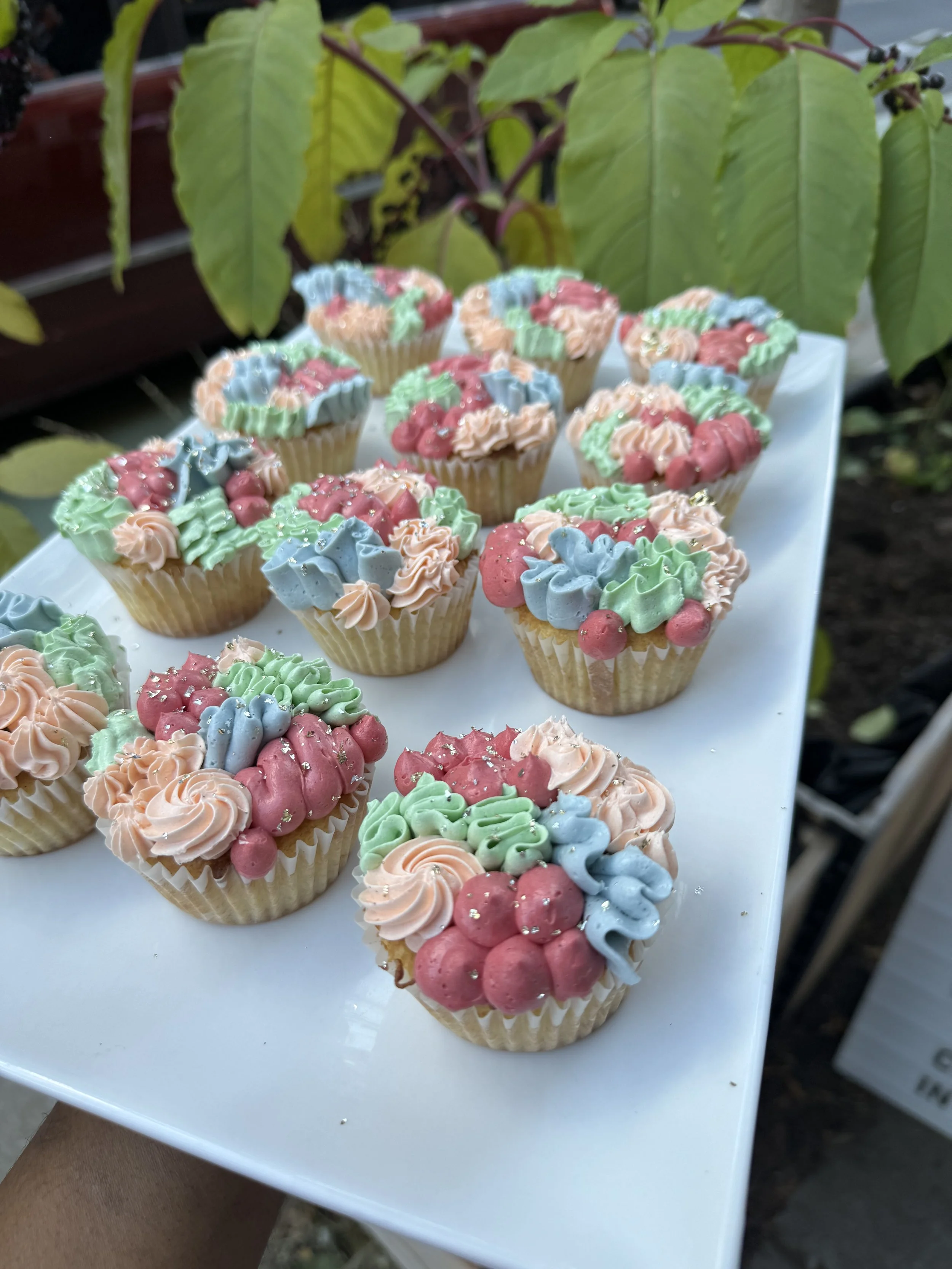 Custom Birthday Cupcakes