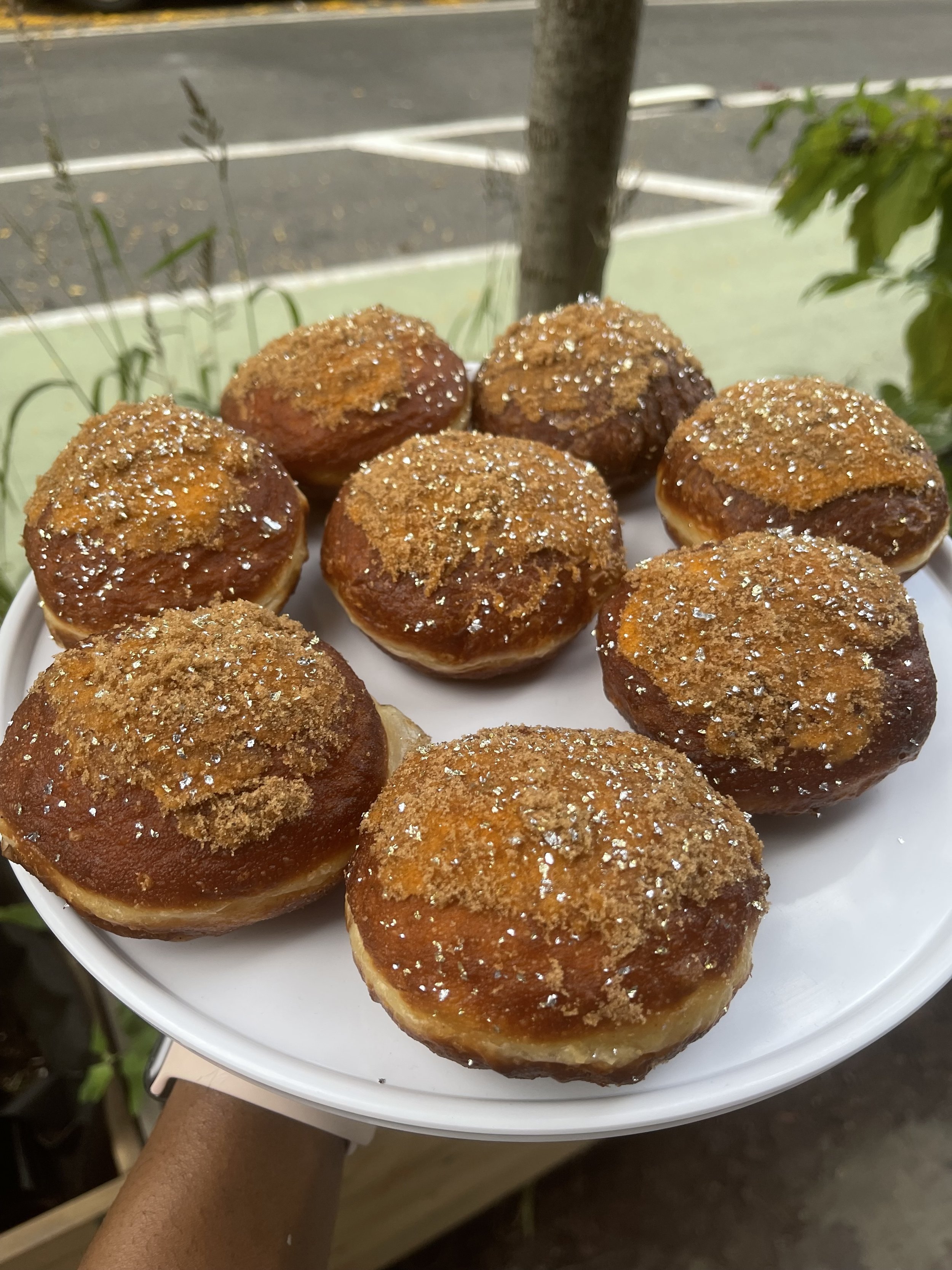 Apple Butter Doughnuts