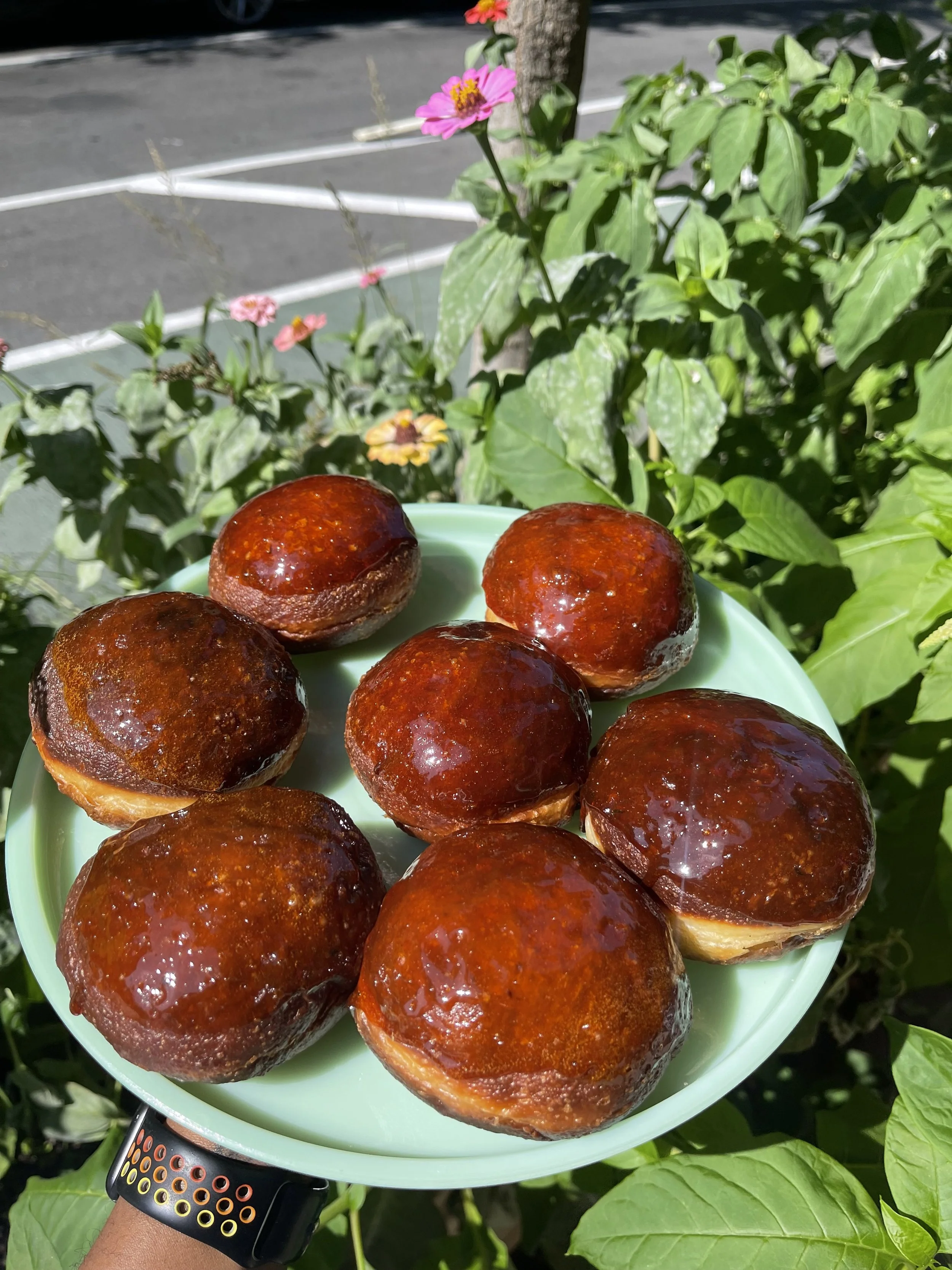 Creme Brûlée Doughnuts