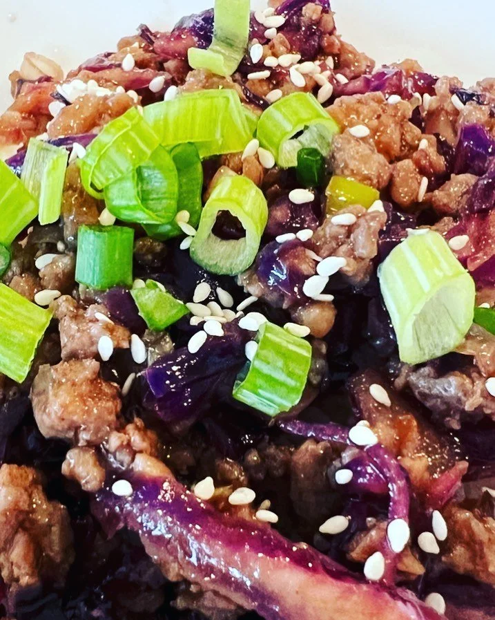 Thank you Hello fresh for all the wonderful dinner ideas! This is the moo shoo pork bowl!  #hellofresh