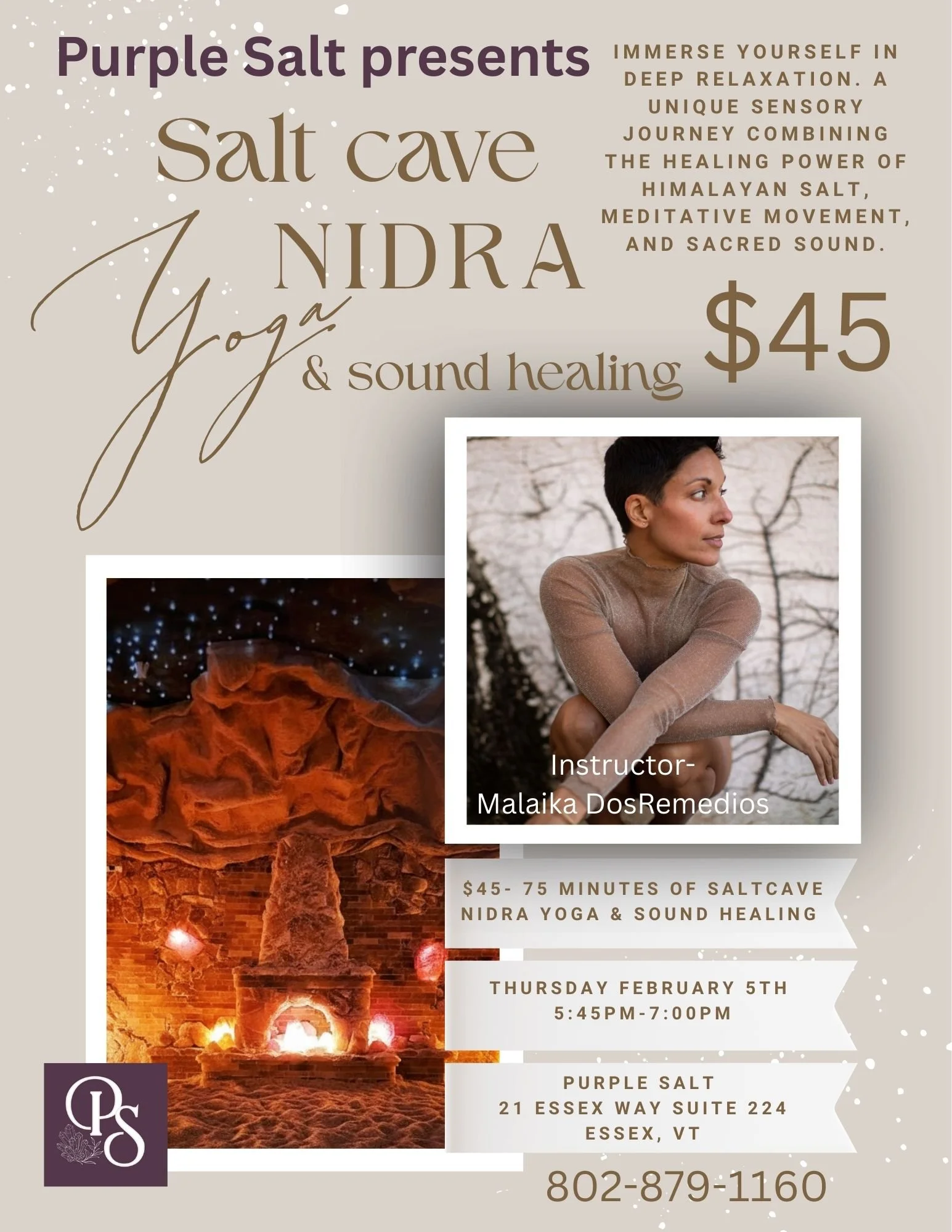 Salt Cave Yoga Nidra + Sound Healing