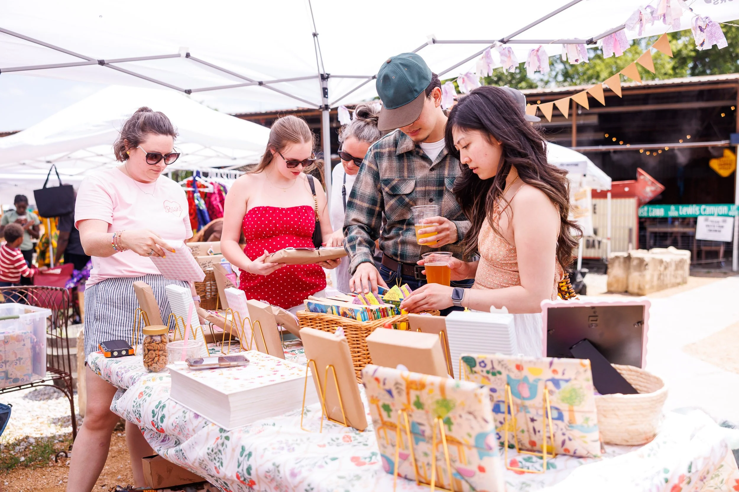 The Boho Market at Tupps Brewery