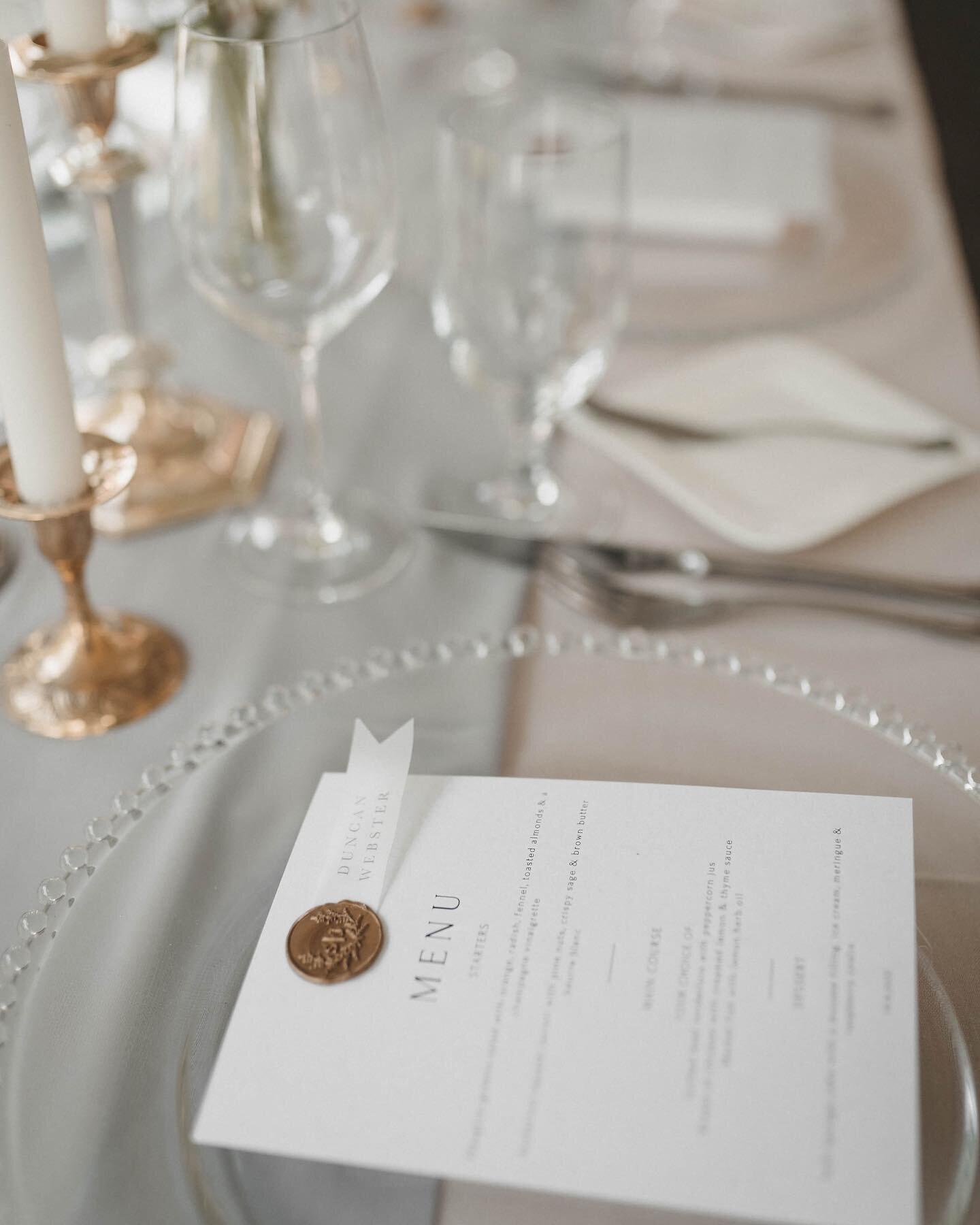 ⁣Reception details are one of my favourite parts of a wedding to capture. All of those details, thought about for months, all coming together in a beautiful display for your guests. Make sure to leave some time for your photographer to capture this b