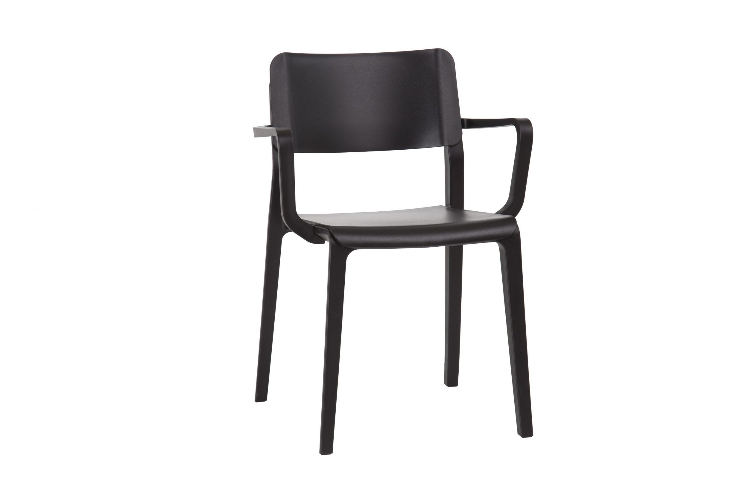 MOJO-Standard-Arm-Chair-Traffic-Black-Frame-Traffic-Black-Seat-and-Backrest-Front-scaled.jpg