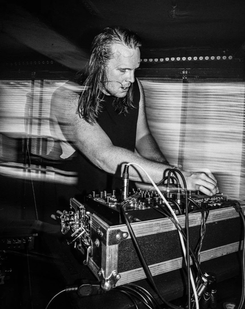 Brandon Gallagher aka TRACE AMOUNT - photograph courtesy Annalie Bouchard used for EP 094