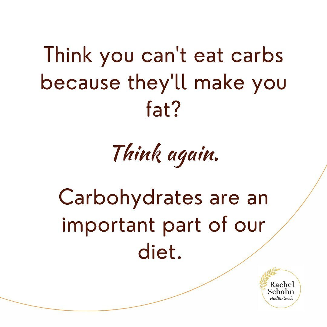 Yes, you should eat carbs. They&rsquo;re an essential part of well balanced meals. Unrefined carbs are full of fiber and help you feel full longer. A restrictive diet that&rsquo;s hard to follow long term isn&rsquo;t sustainable! Ready for lifelong h