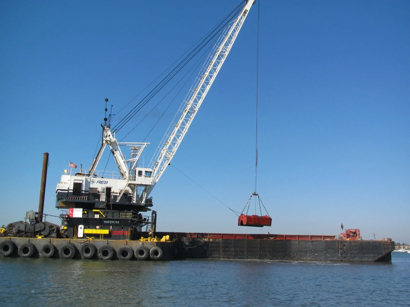 MAYORS COLUMN 2012 Lower Bay Dredging  white crane.jpg