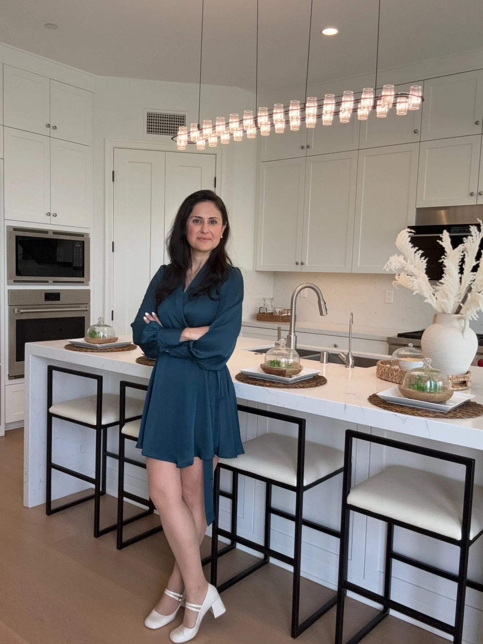 Heidi in kitchen.JPG