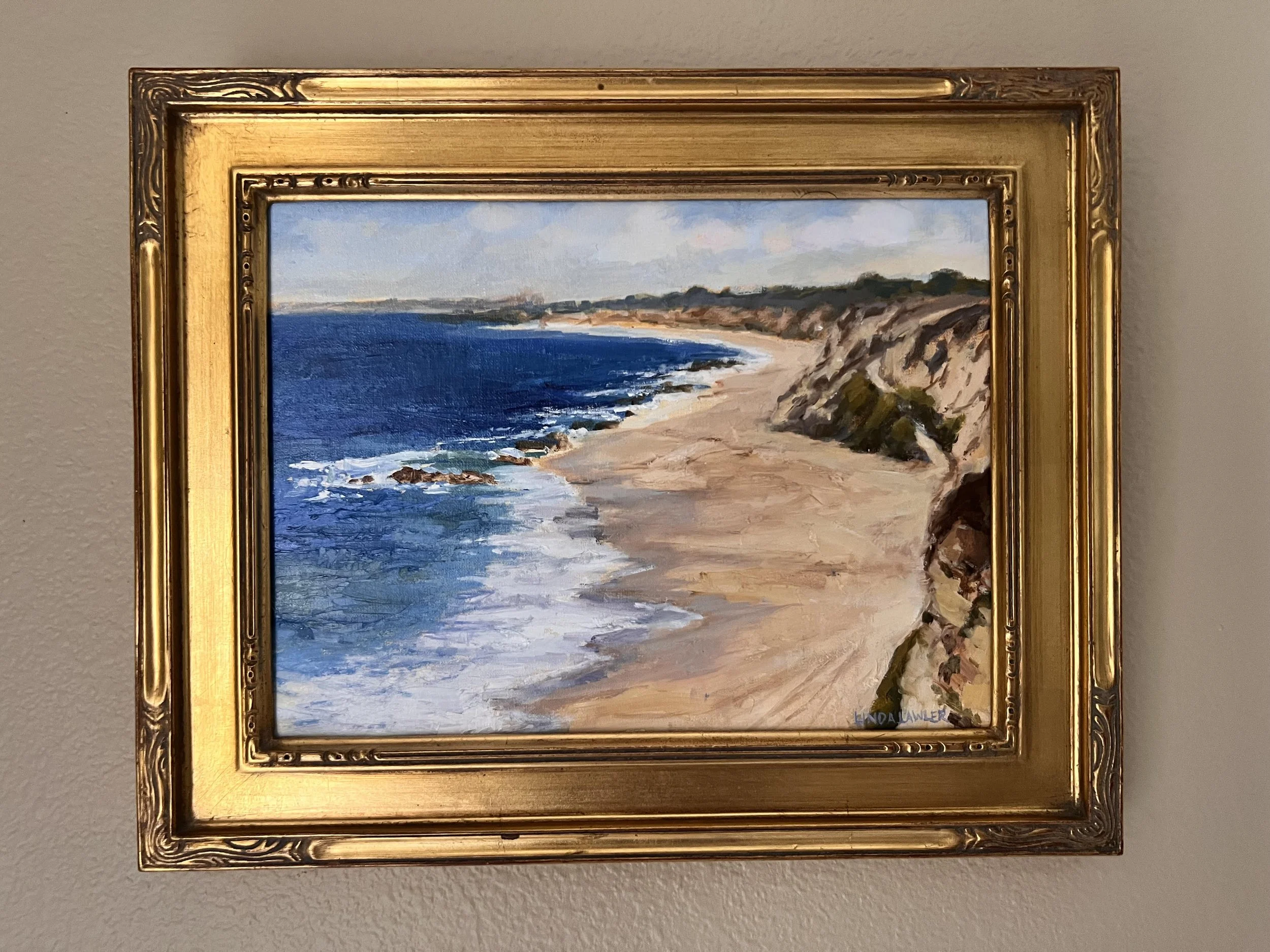 PAINTING NEWPORT BEACH BEAUTY by LINDA LAWLER.jpg