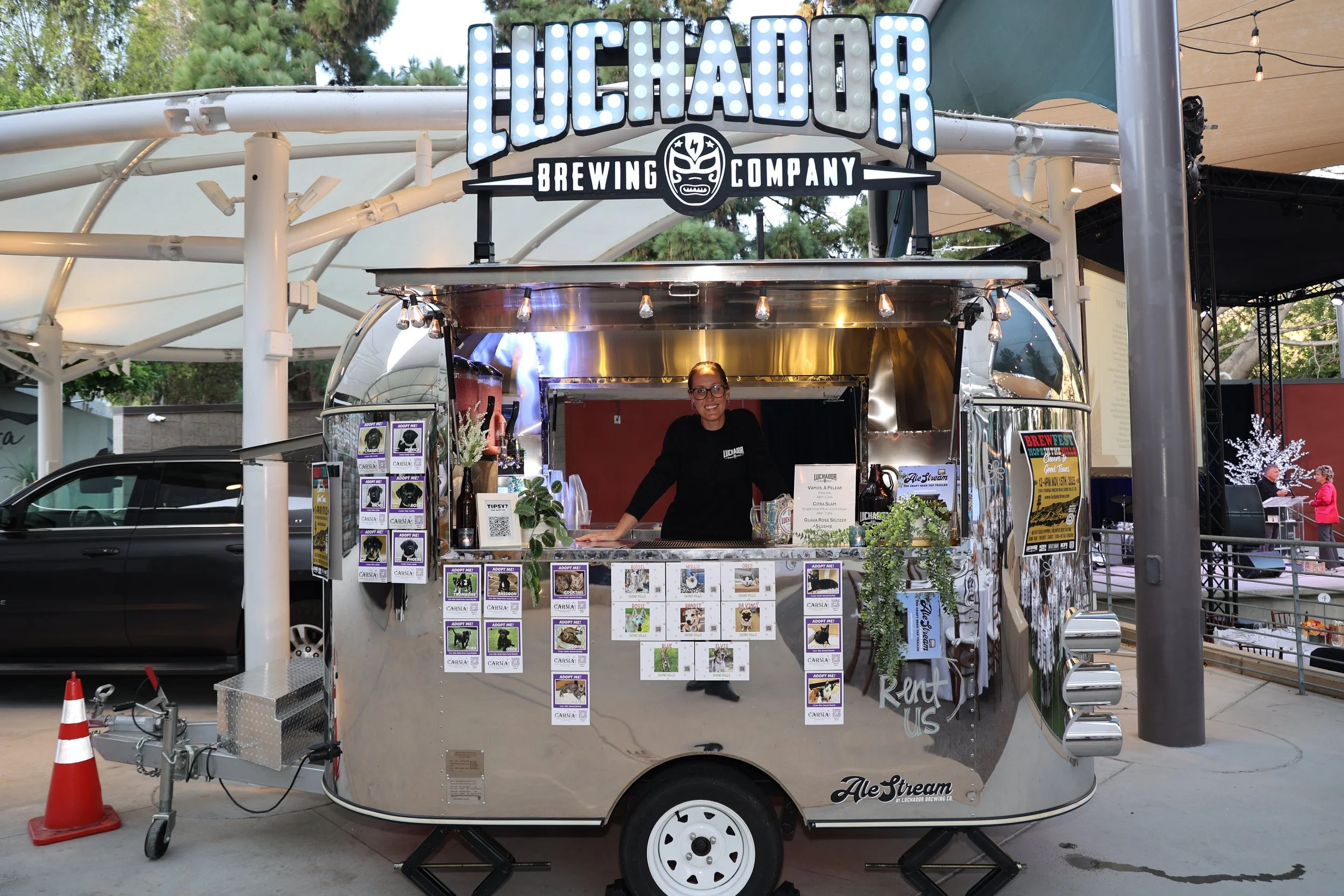 uchador Brewing Company Ale Stream Tap Truck