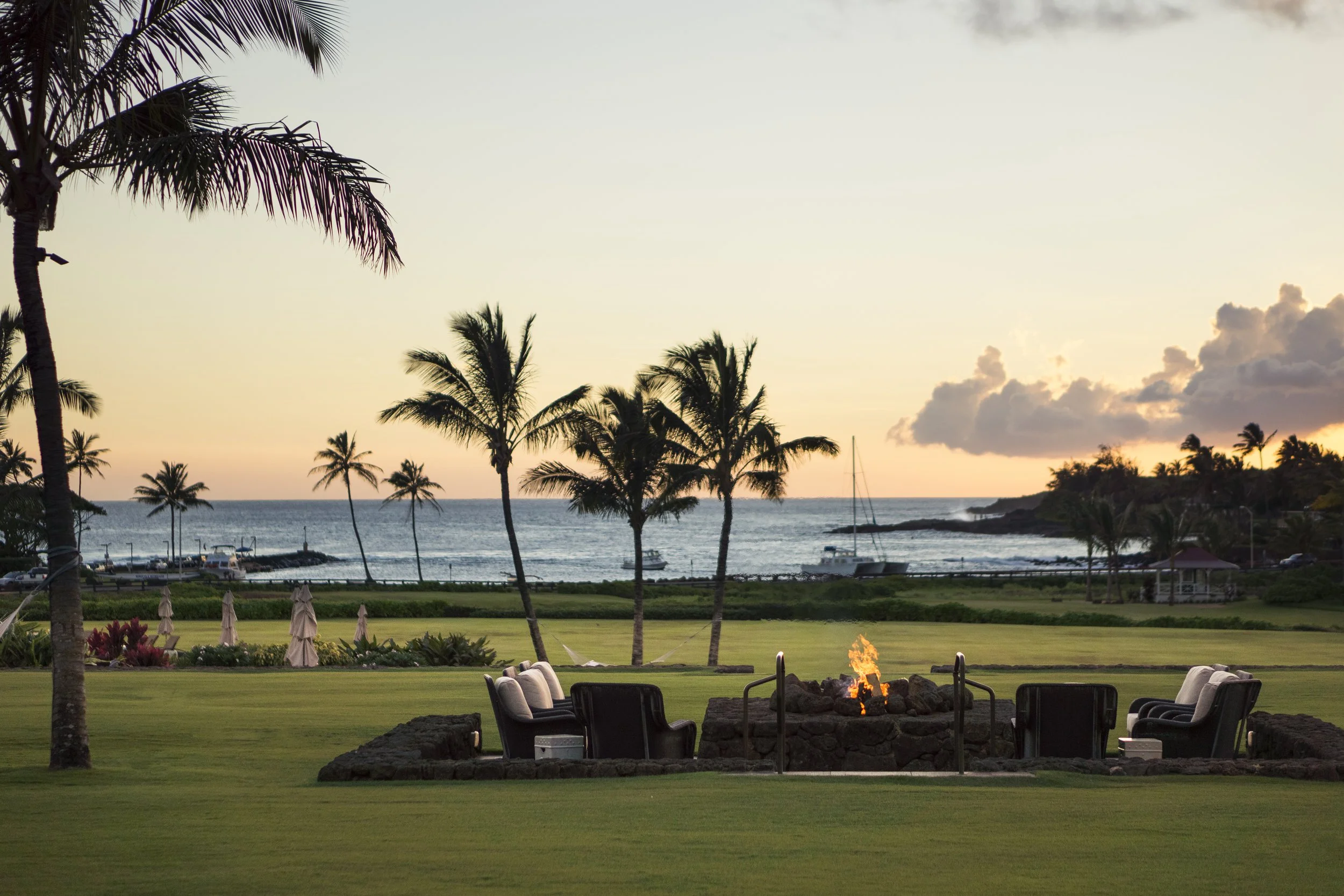 7.Kukui'ula Spouting Horn view from Plantation House.David Livingston.jpg