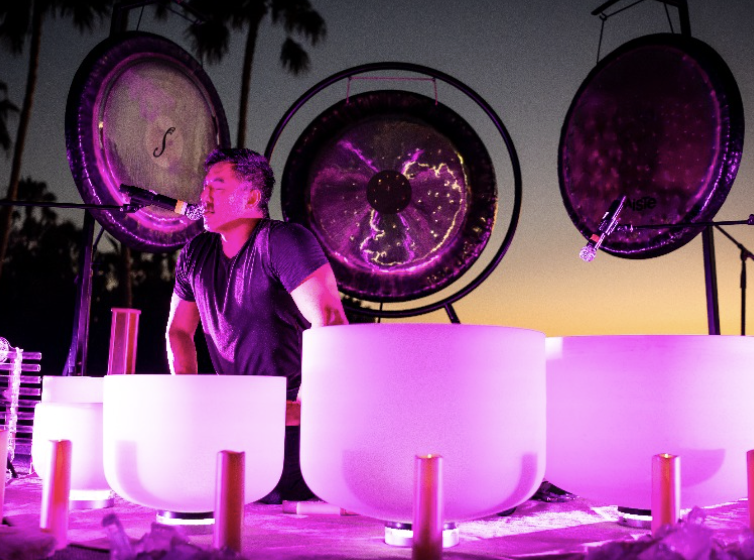 Kyle Lam Sound Bath at VEA