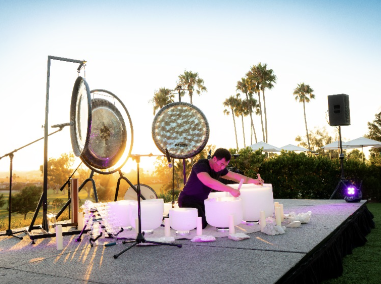 Full Moon Outdoor Sunset Sound Bath with Kyle Lam 