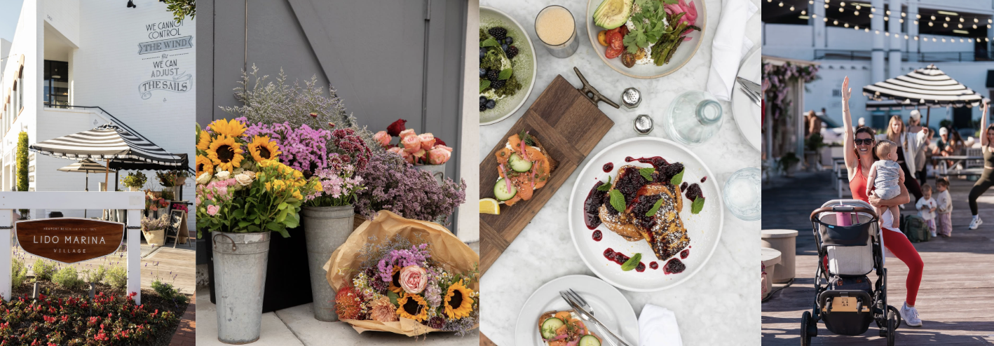 Mother’s Day at Lido Marina Village: A Week of Blooms, Shopping, and Waterfront Celebrations