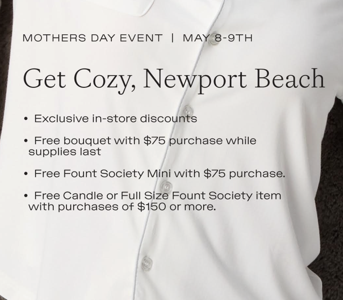 Cozy Earth Mother's Day Event 