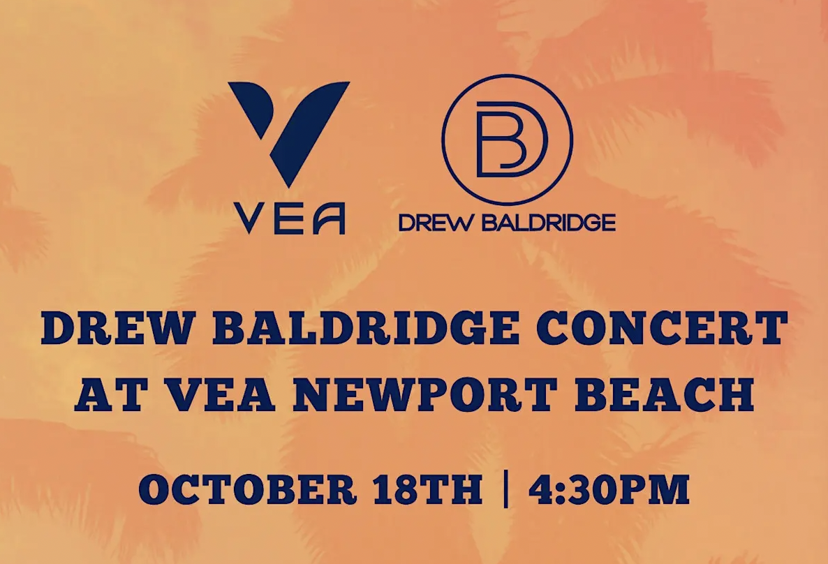 VEA Summer Concert Series -Drew Baldridge with opening act Alyssa Flaherty