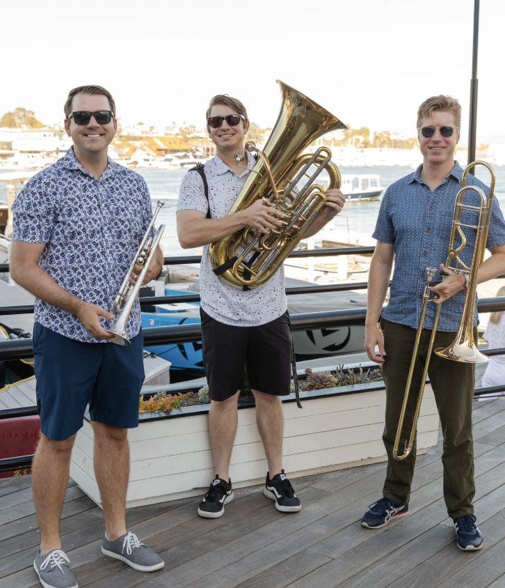 Live Music Lido Marina Village: Strolling Brass Trio 