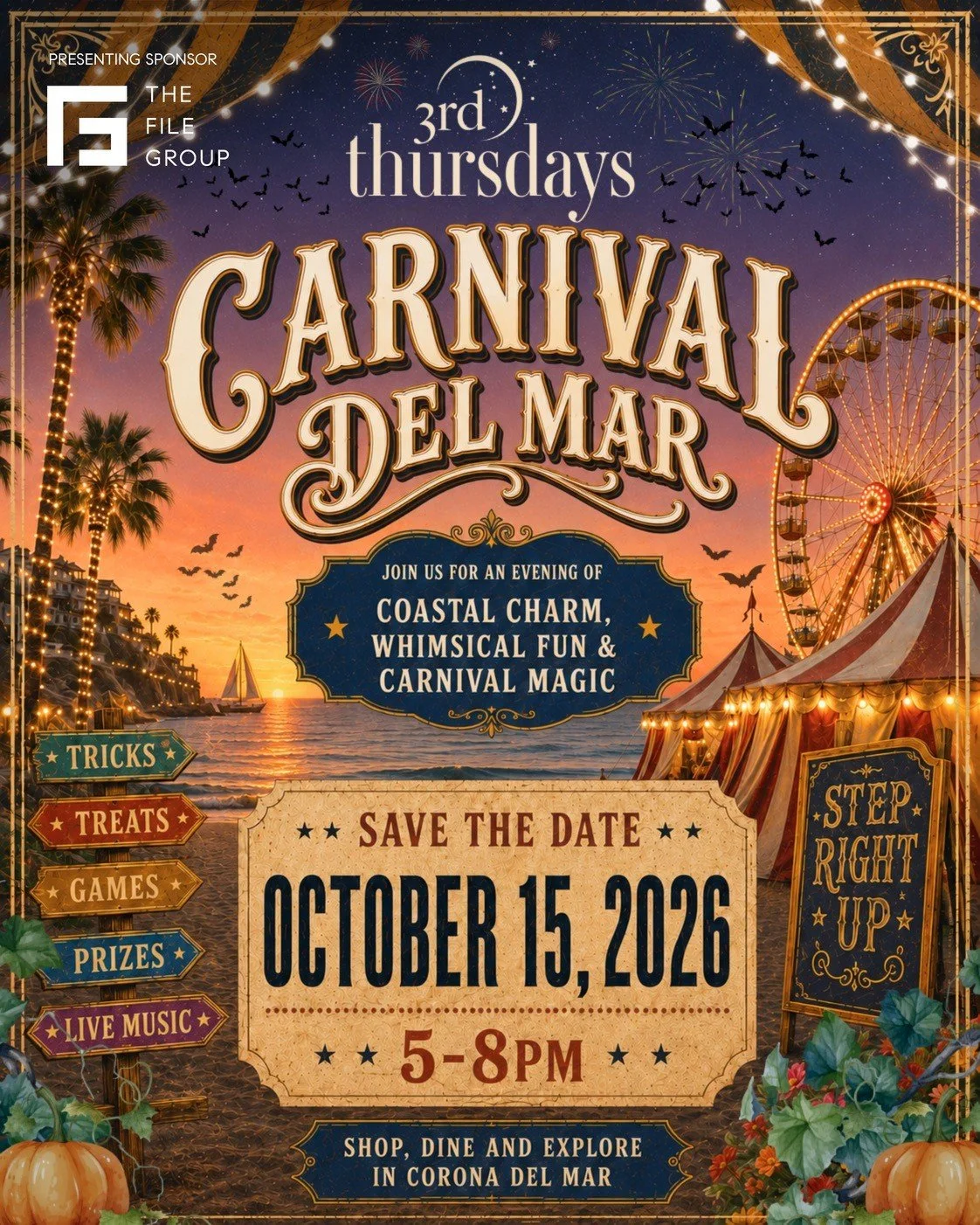 3rd Thursdays Corona del Mar 