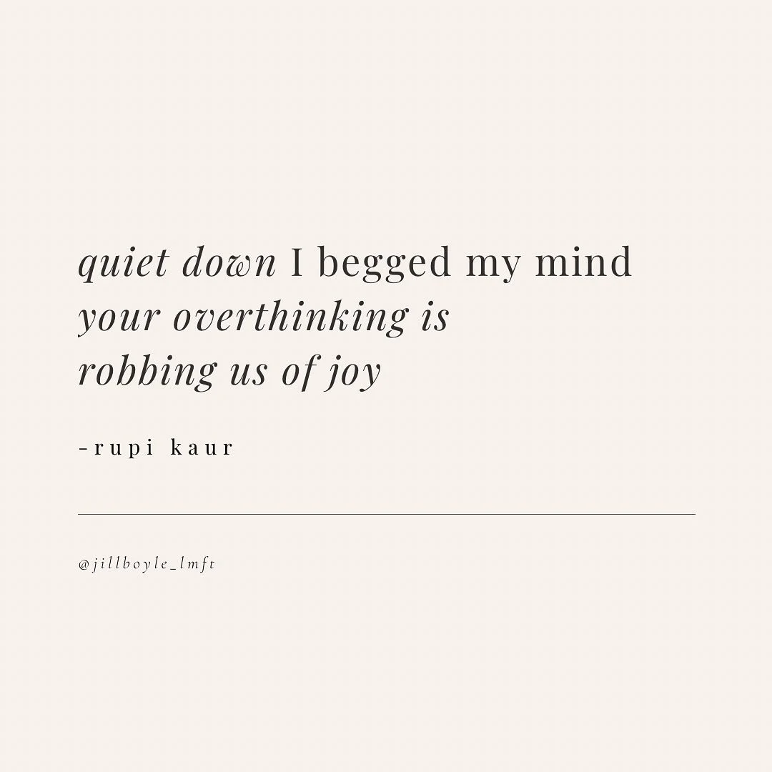 Raise your hand if you&rsquo;ve ever found yourself overthinking? 🙋🏻&zwj;♀️ Overthinking can be a challenging habit to break, but there are some effective strategies you can use to manage it. One of my favorites is challenging your thoughts. Overth