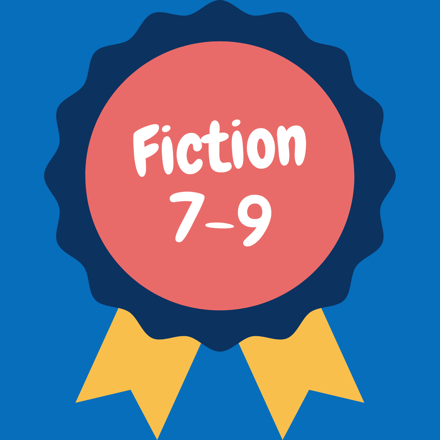 A teenage girl reading a fiction novel for the YABBA secondary school book awards.