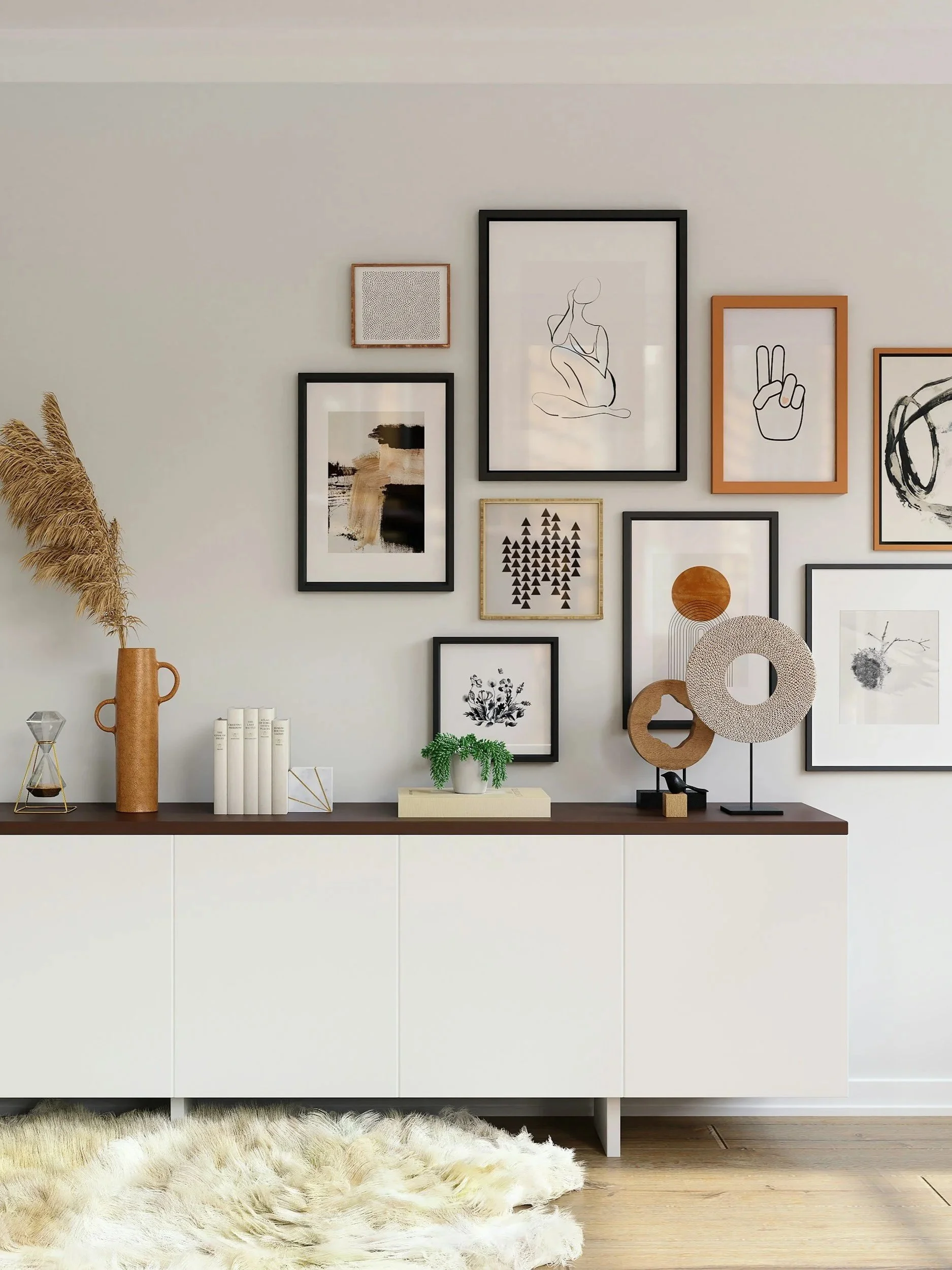 How To Curate An Art Filled Home