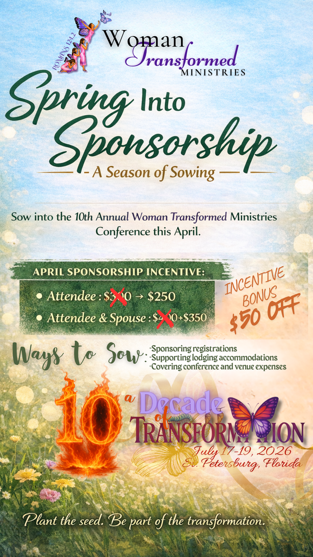 CONFERENCE REGISTRATION CHAMPIONSHIP PROMO - ATTENDEE ONLY - $250.00