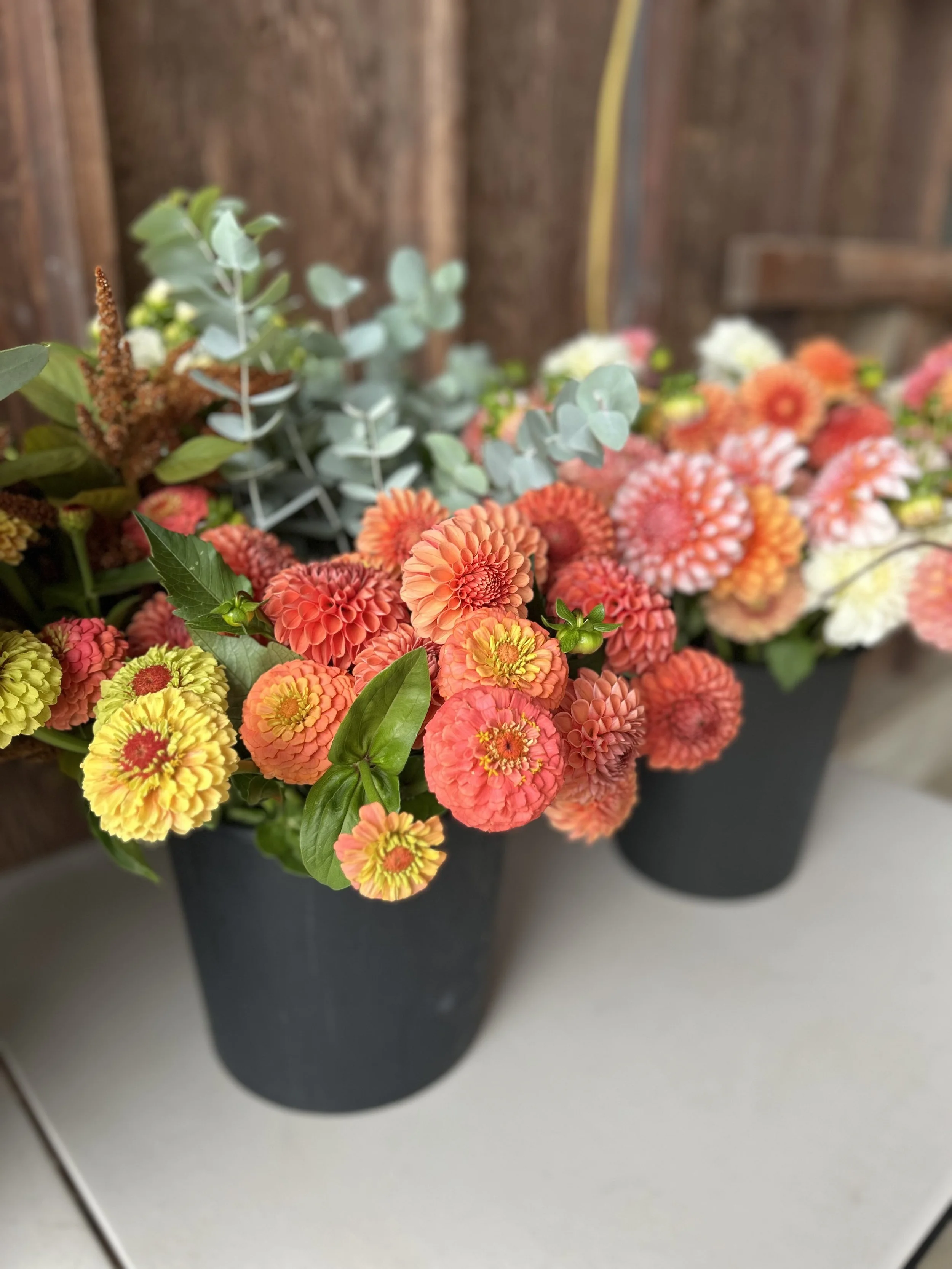 DIY Bucket of Blooms- $100.00 per Bucket