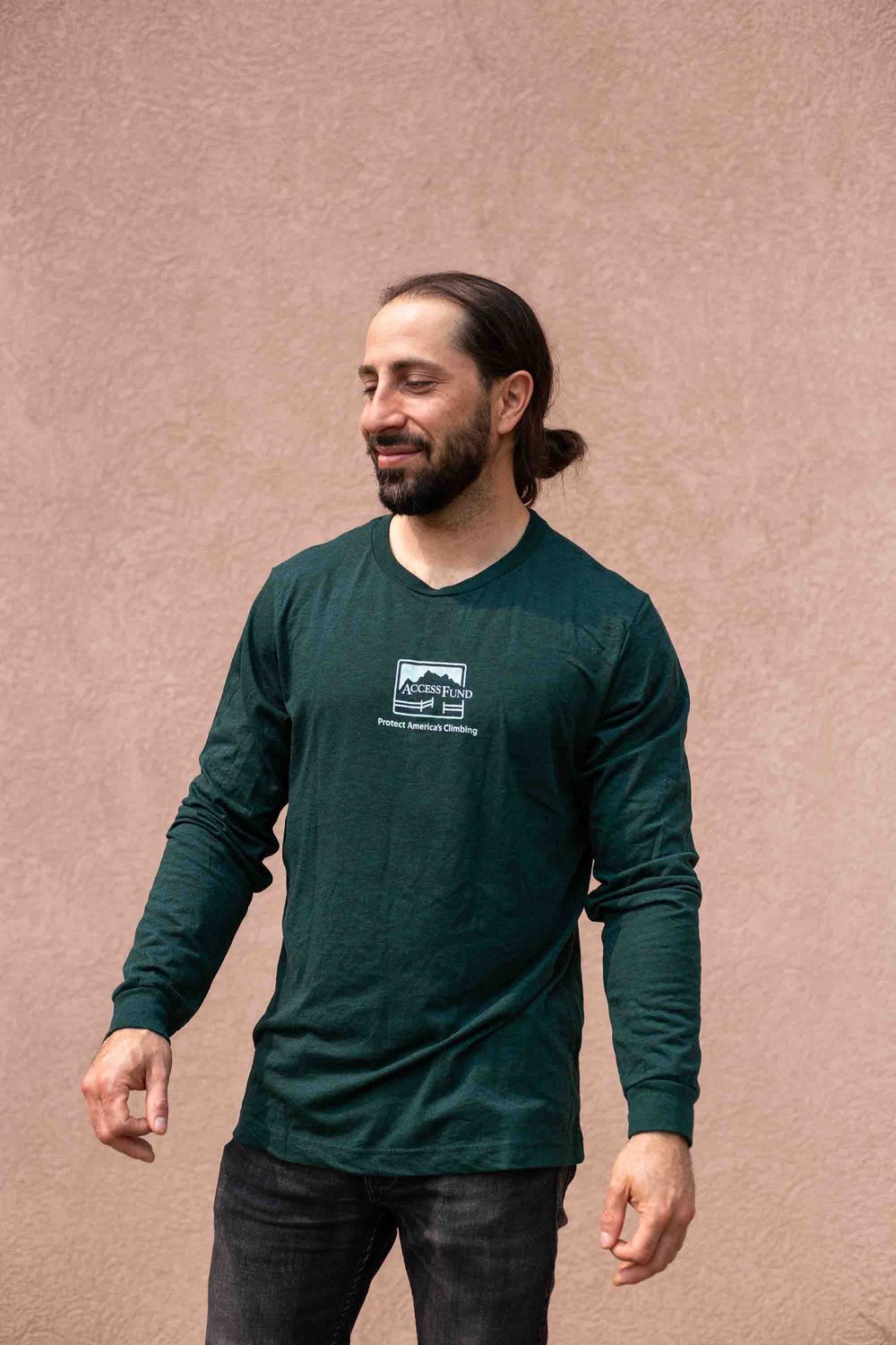 Long Sleeve Tip Toe Round the Crypto Access Fund T-Shirt — Access Fund