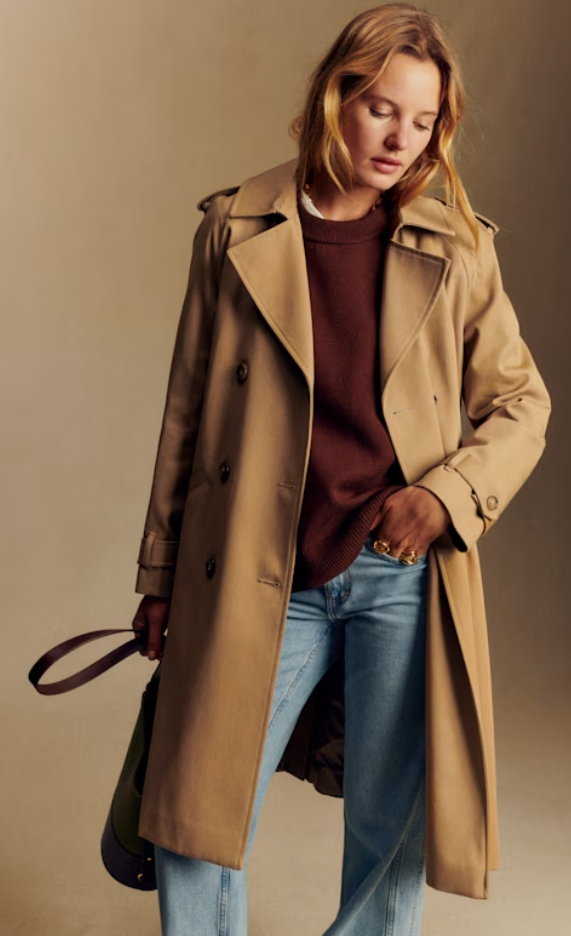 Notre avis sur le trench SCOTT Sezane. 