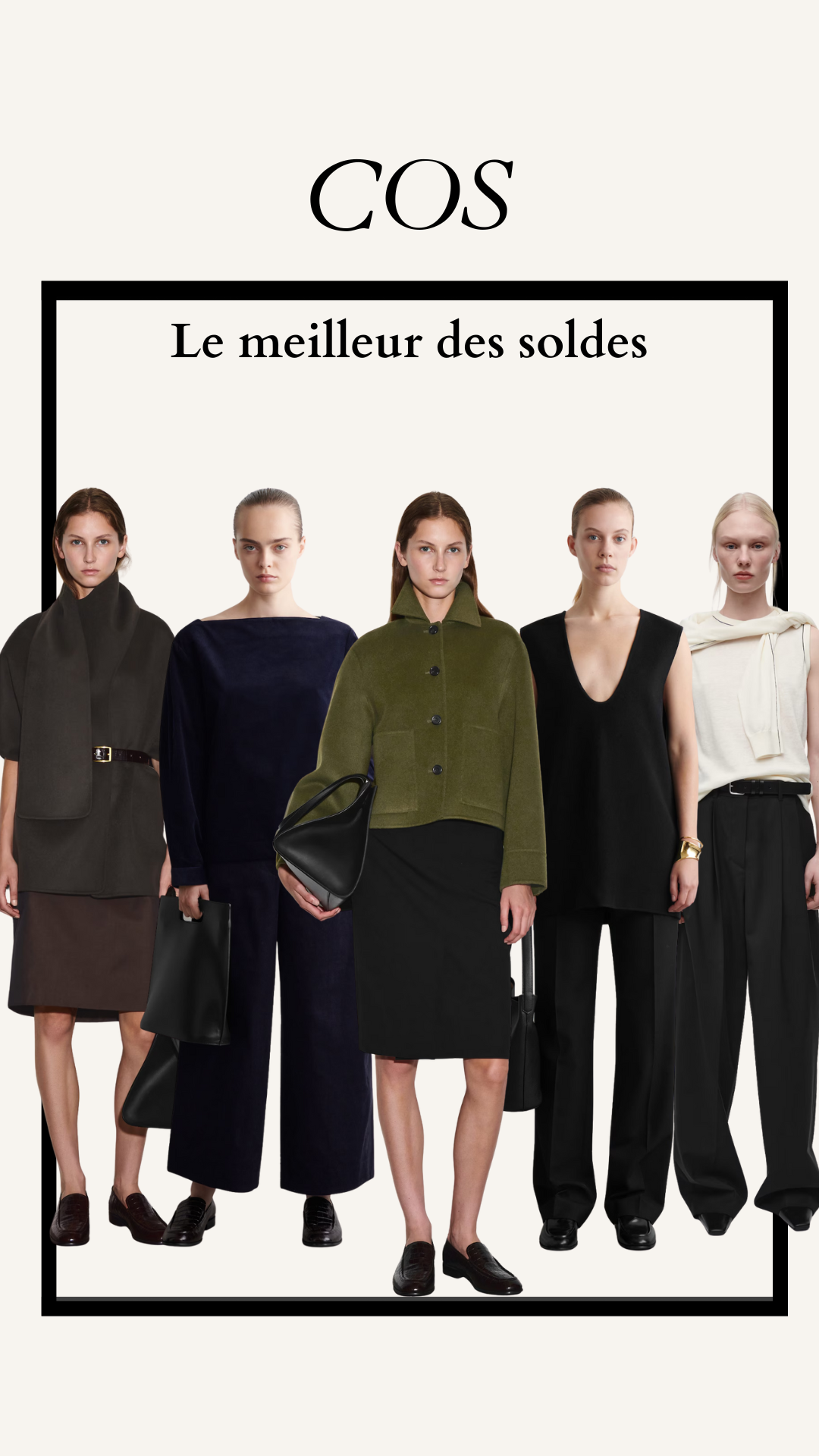 Le meilleur des soldes chez COS. 