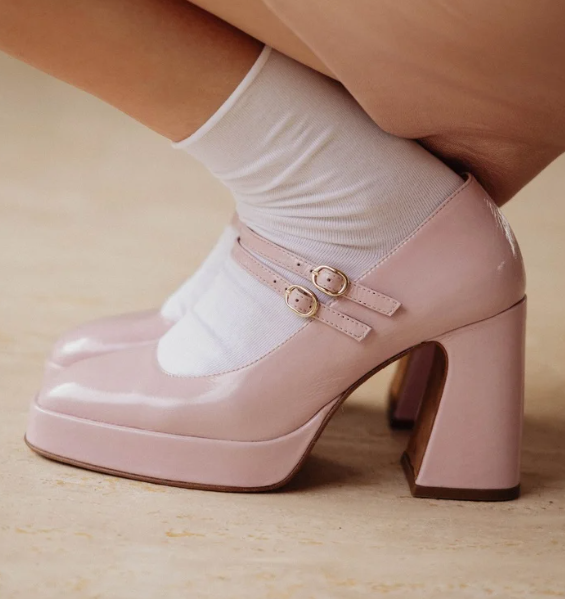 Chaussures Mary Janes Femme Vintage à Bout Carré - Confort Journée Entière Et Style Rétro